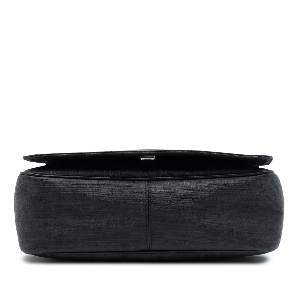 Fendi Zucca Spalmati Flap Crossbody