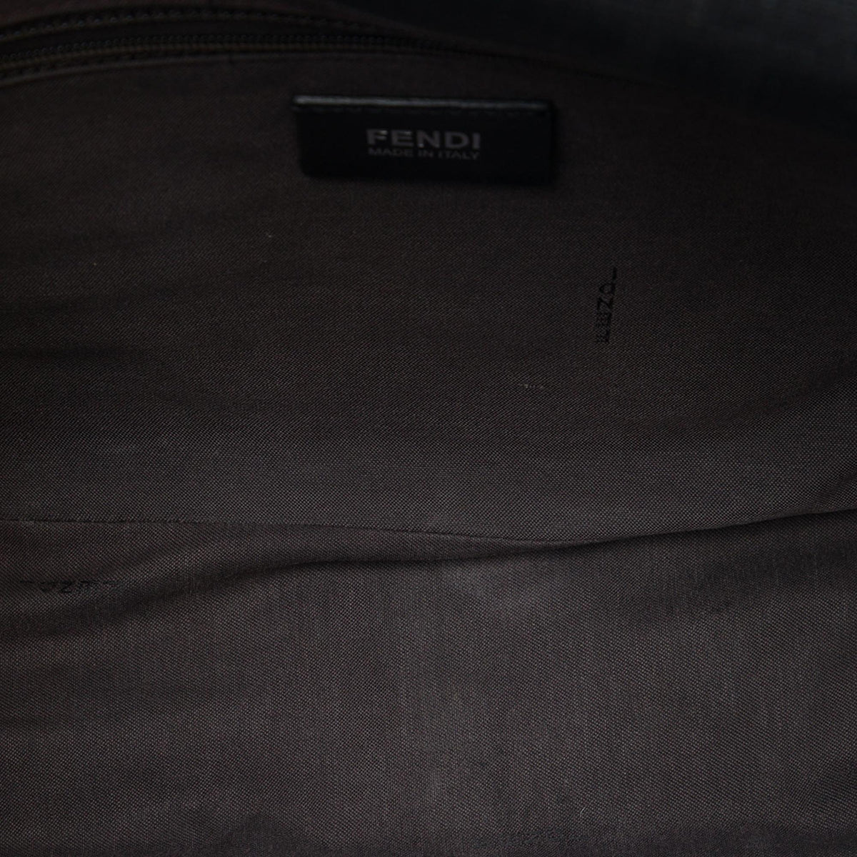 Fendi Zucca Spalmati Flap Crossbody