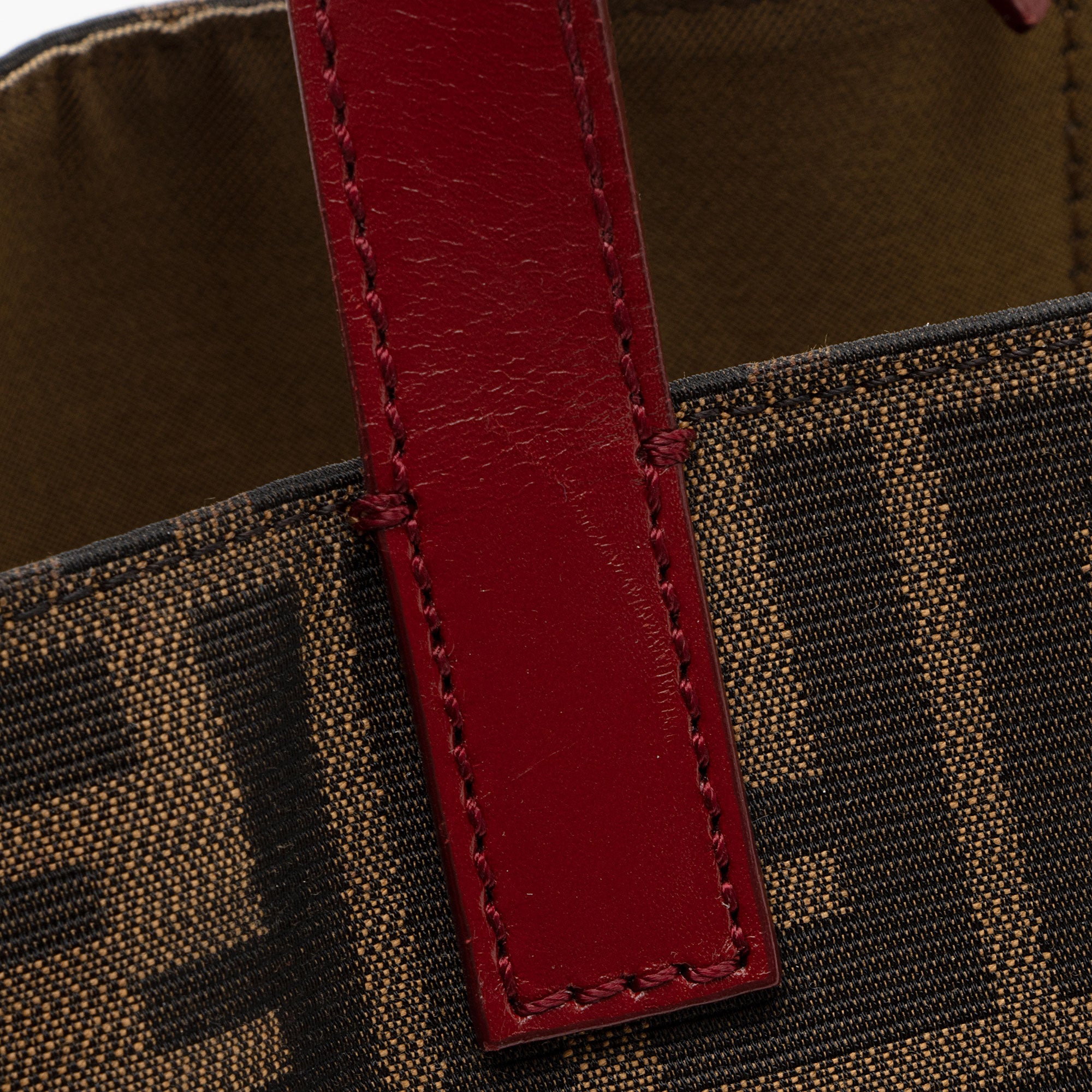 Fendi Zucca Tall Shopping Tote (SHF-LDbLnL)