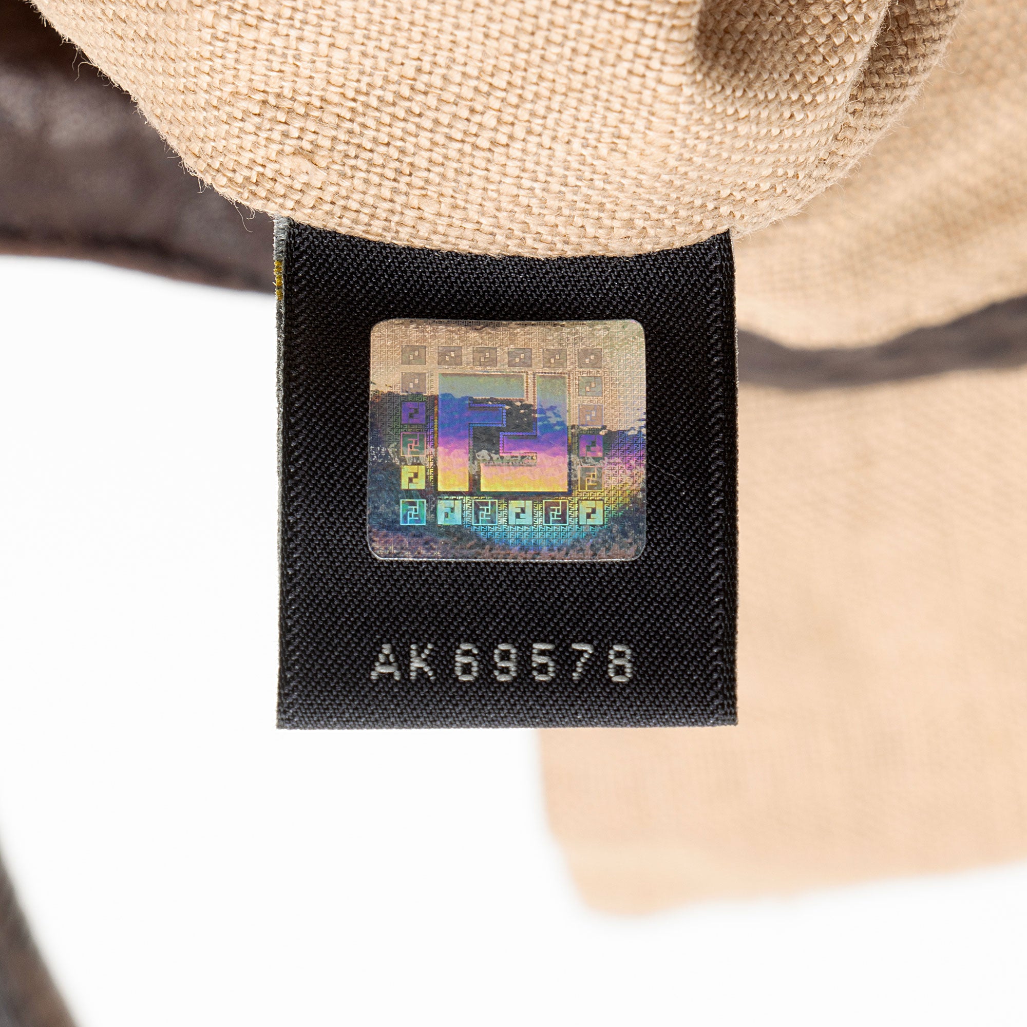 Fendi Zucca Tortuga Leather Spy Satchel (SHF-ls4Vha)