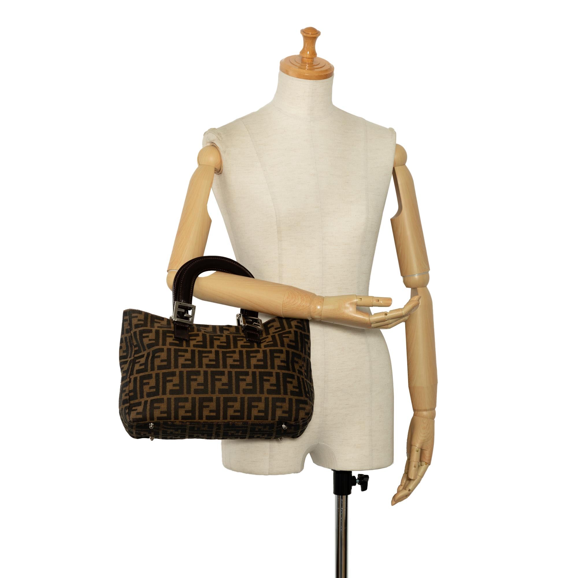 Fendi Zucca Twins Handbag (SHG-016Rig)