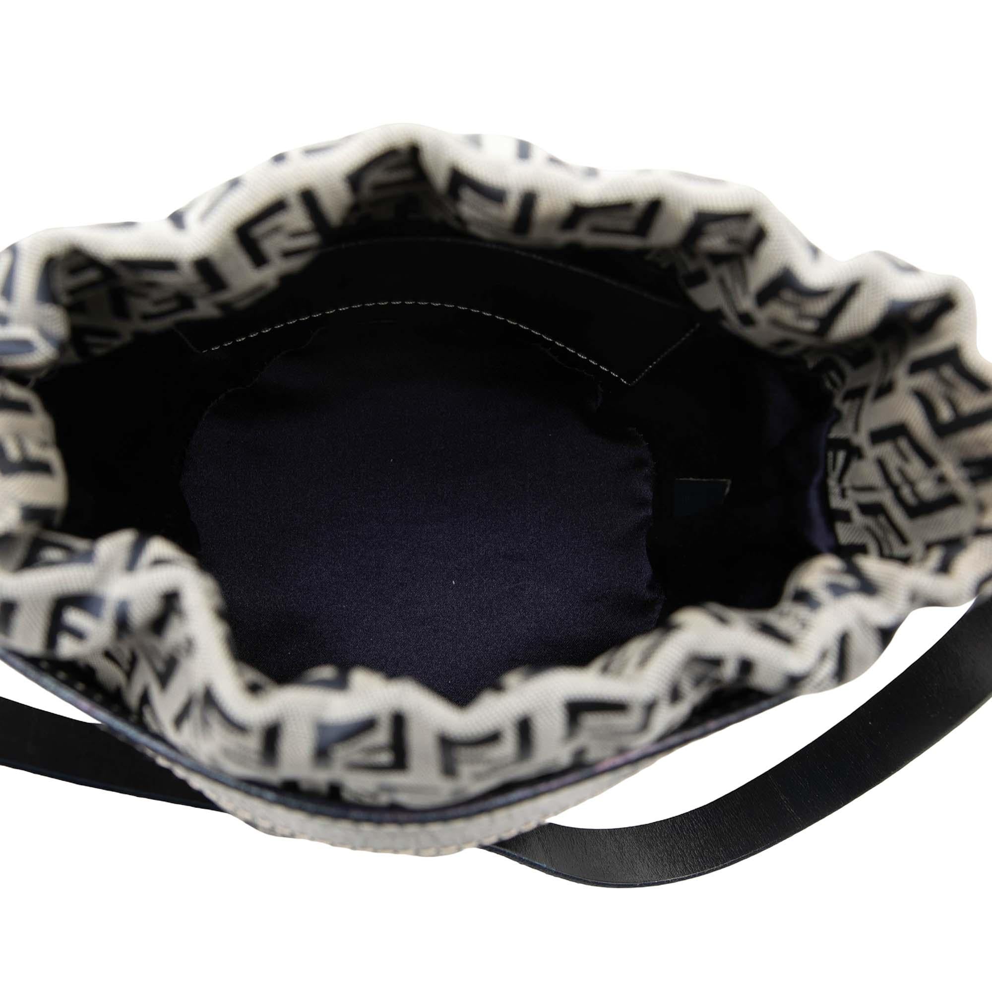 Fendi Zucchino Canvas Bucket Bag