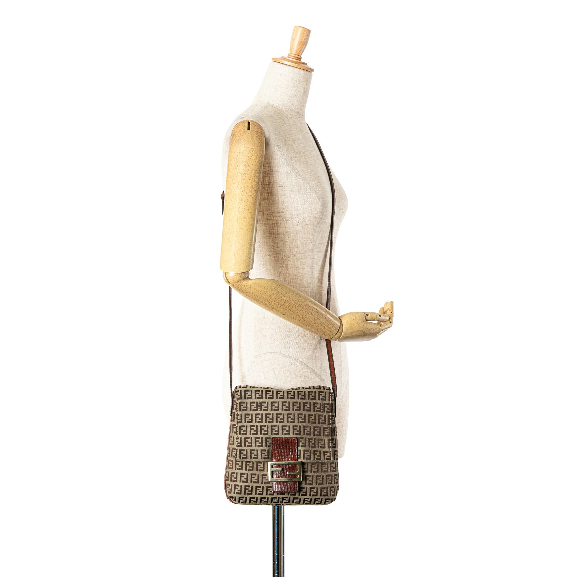 Fendi Zucchino Canvas Crossbody