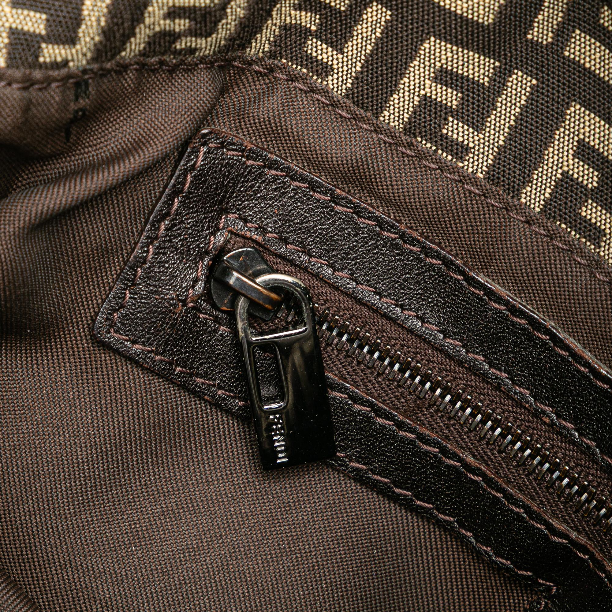 Fendi Zucchino Canvas Crossbody