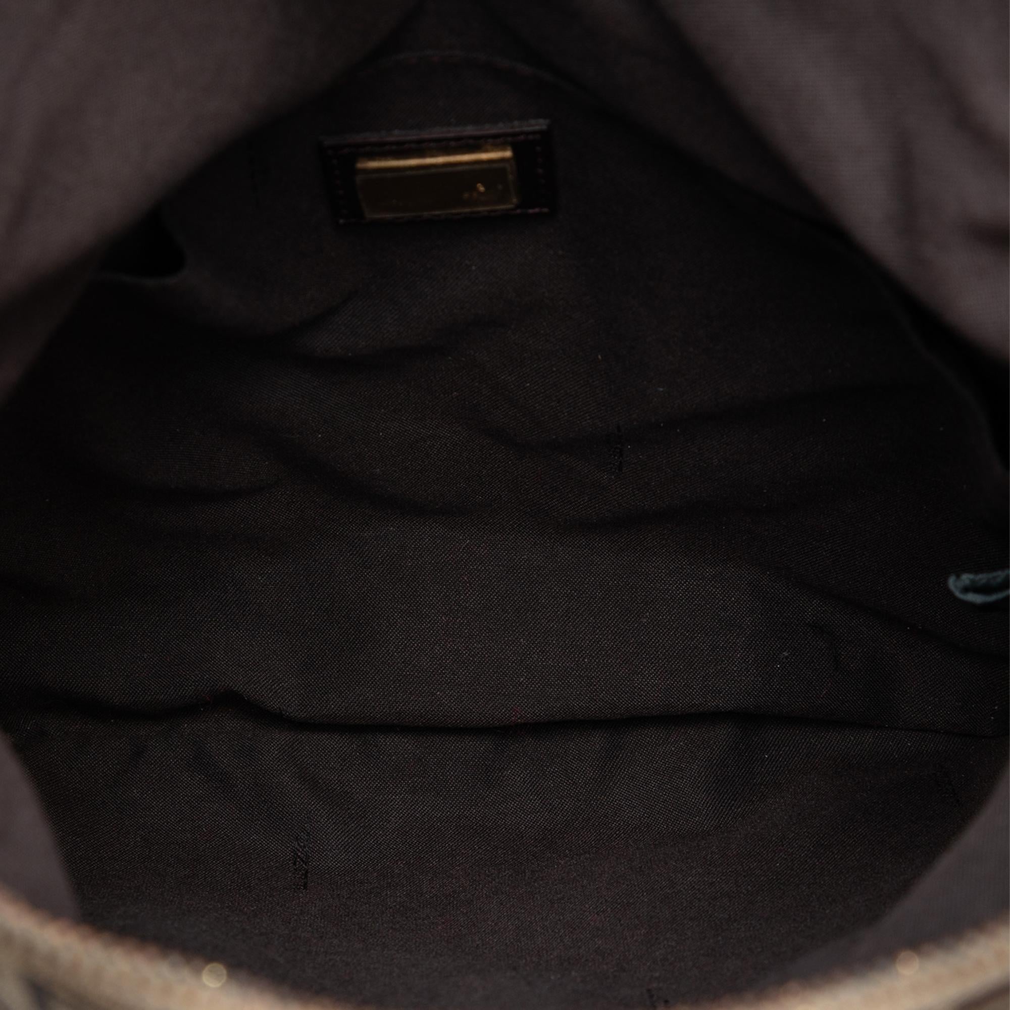 Fendi Zucchino Canvas Crossbody