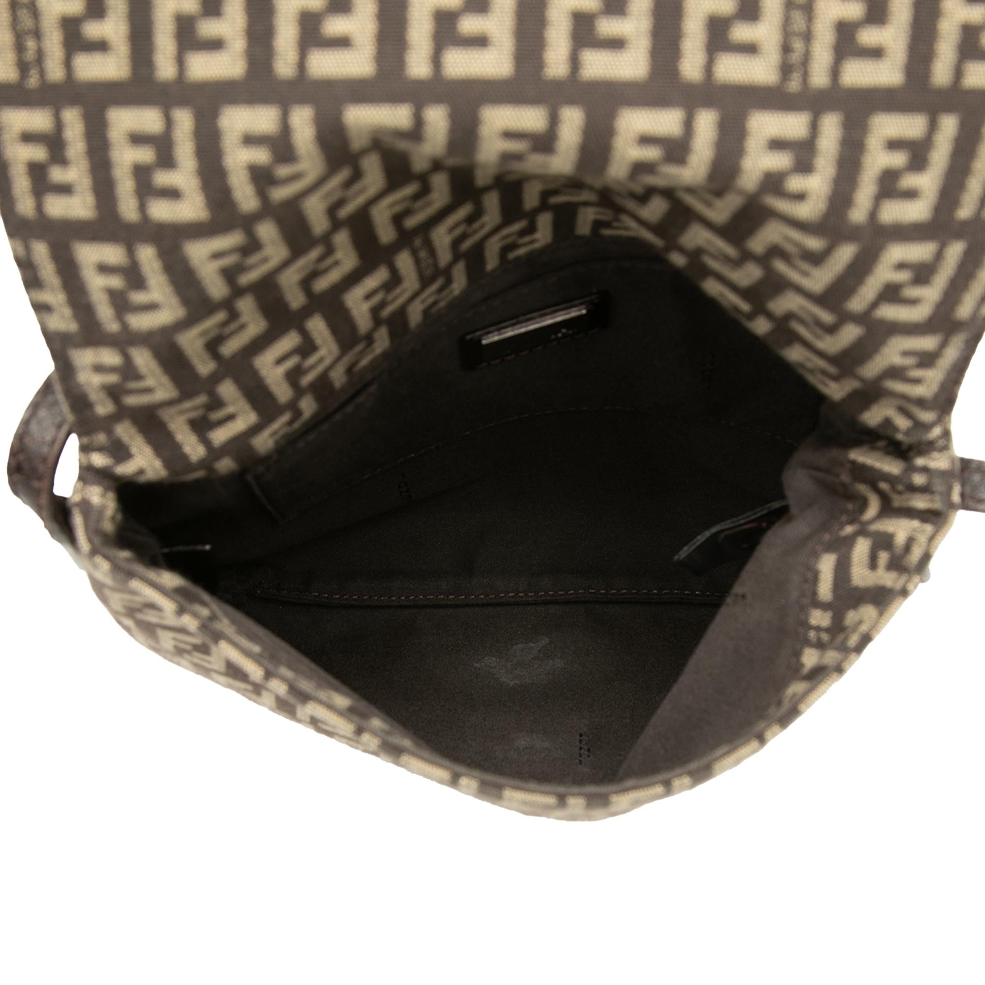Fendi Zucchino Canvas Crossbody