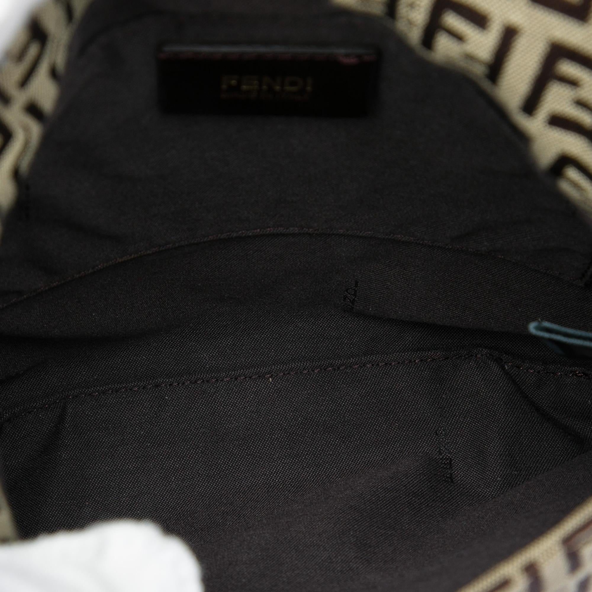 Fendi Zucchino Canvas Crossbody