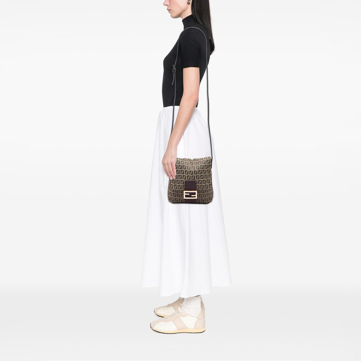 Fendi Zucchino Canvas Crossbody