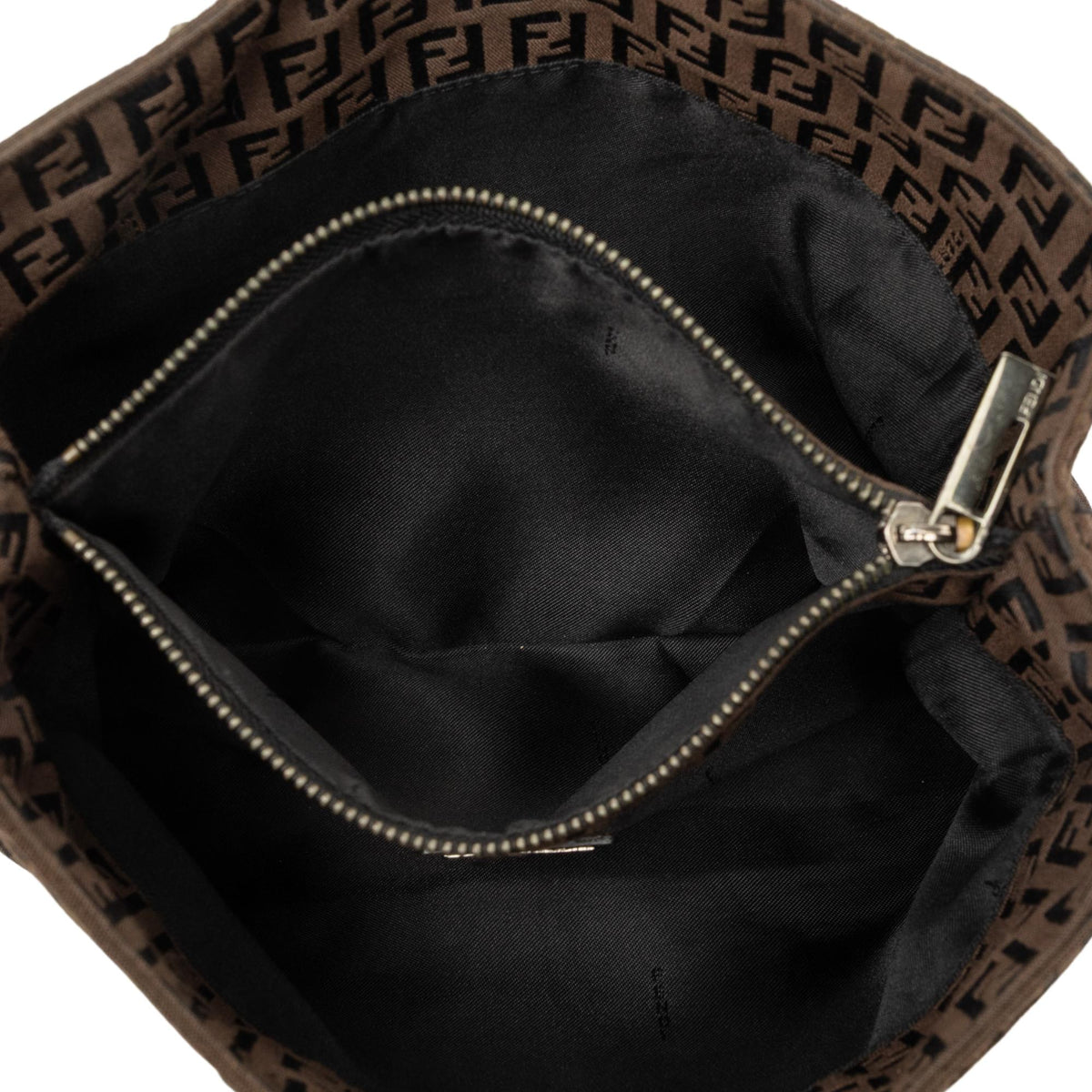 Fendi Zucchino Canvas Handbag