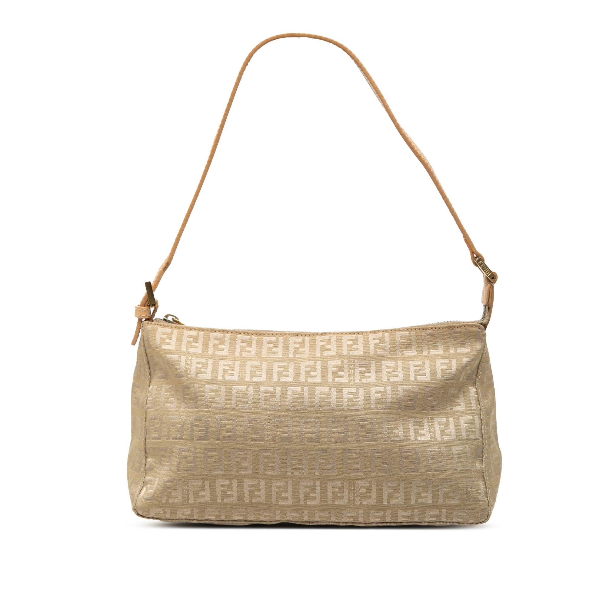 Fendi Zucchino Canvas Pochette