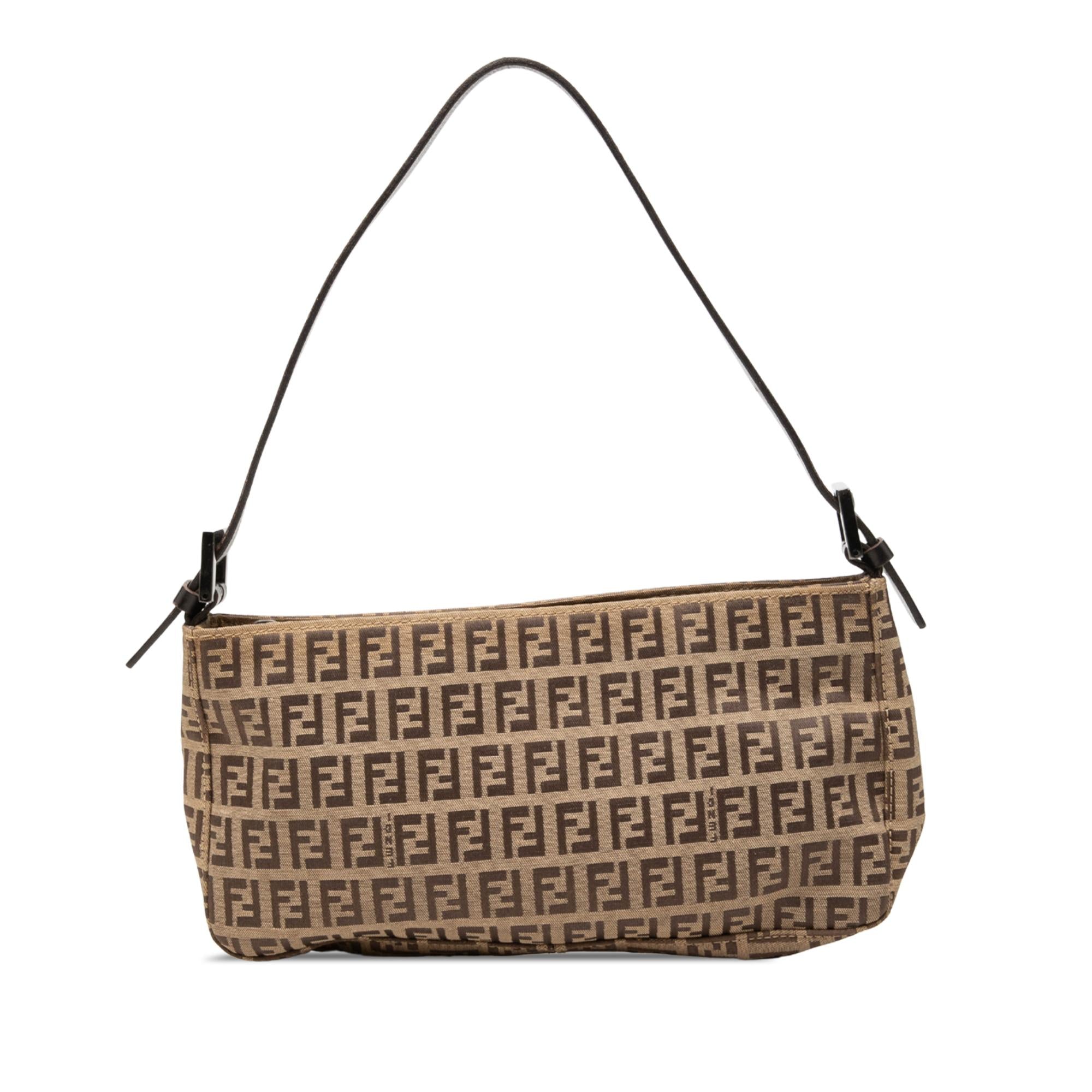 Fendi Zucchino Canvas Pochette