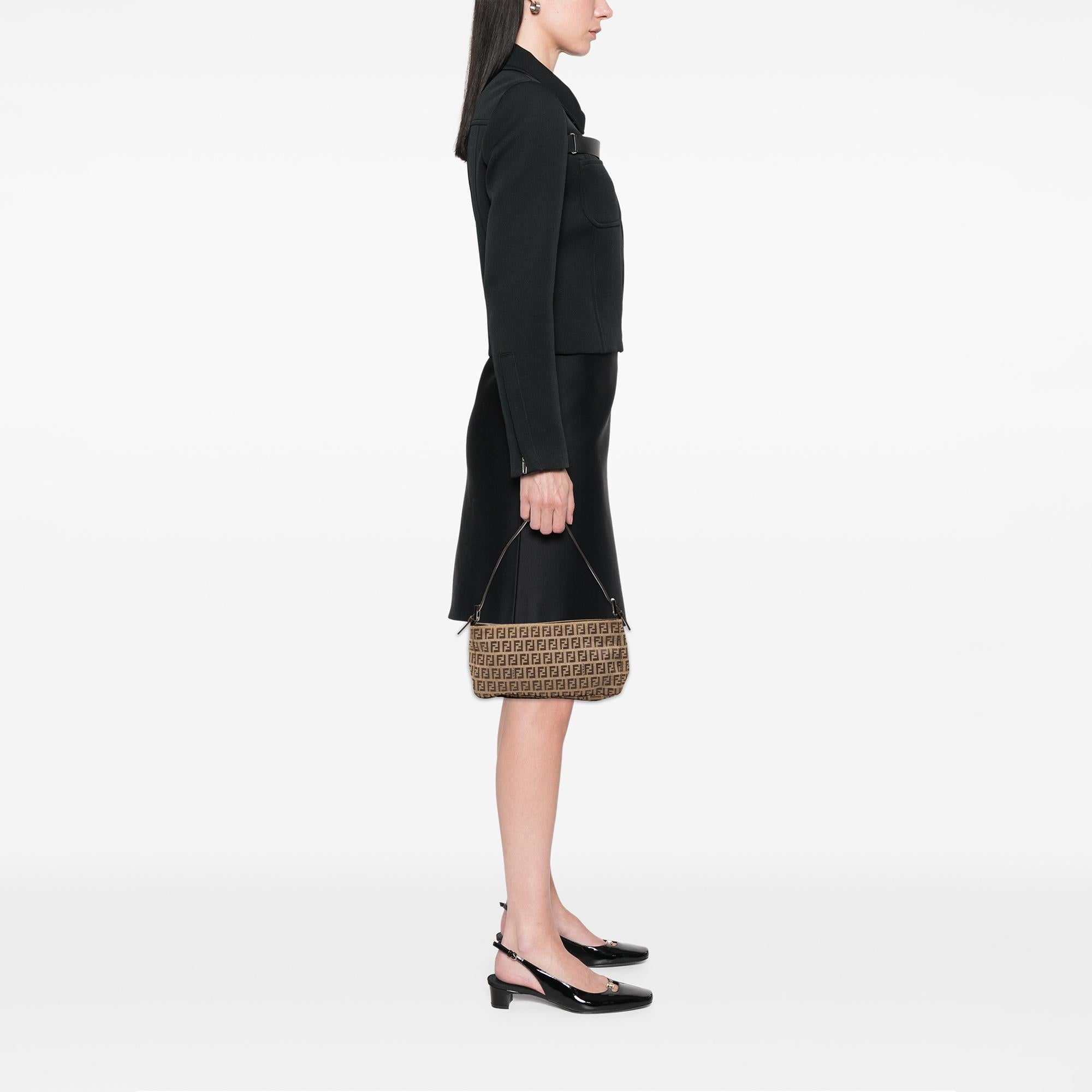 Fendi Zucchino Canvas Pochette