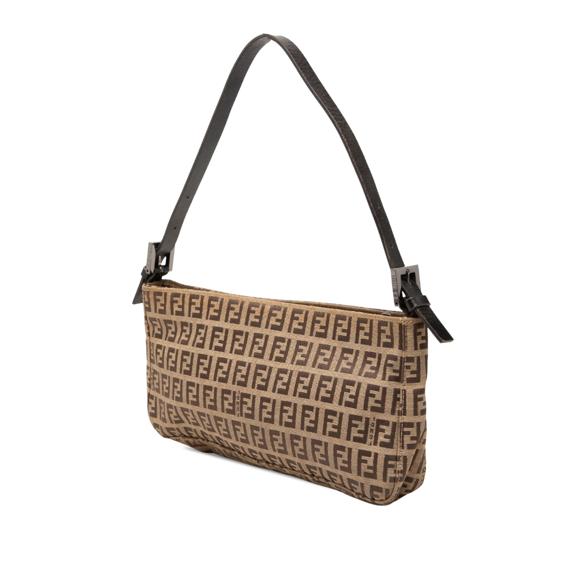 Fendi Zucchino Canvas Pochette