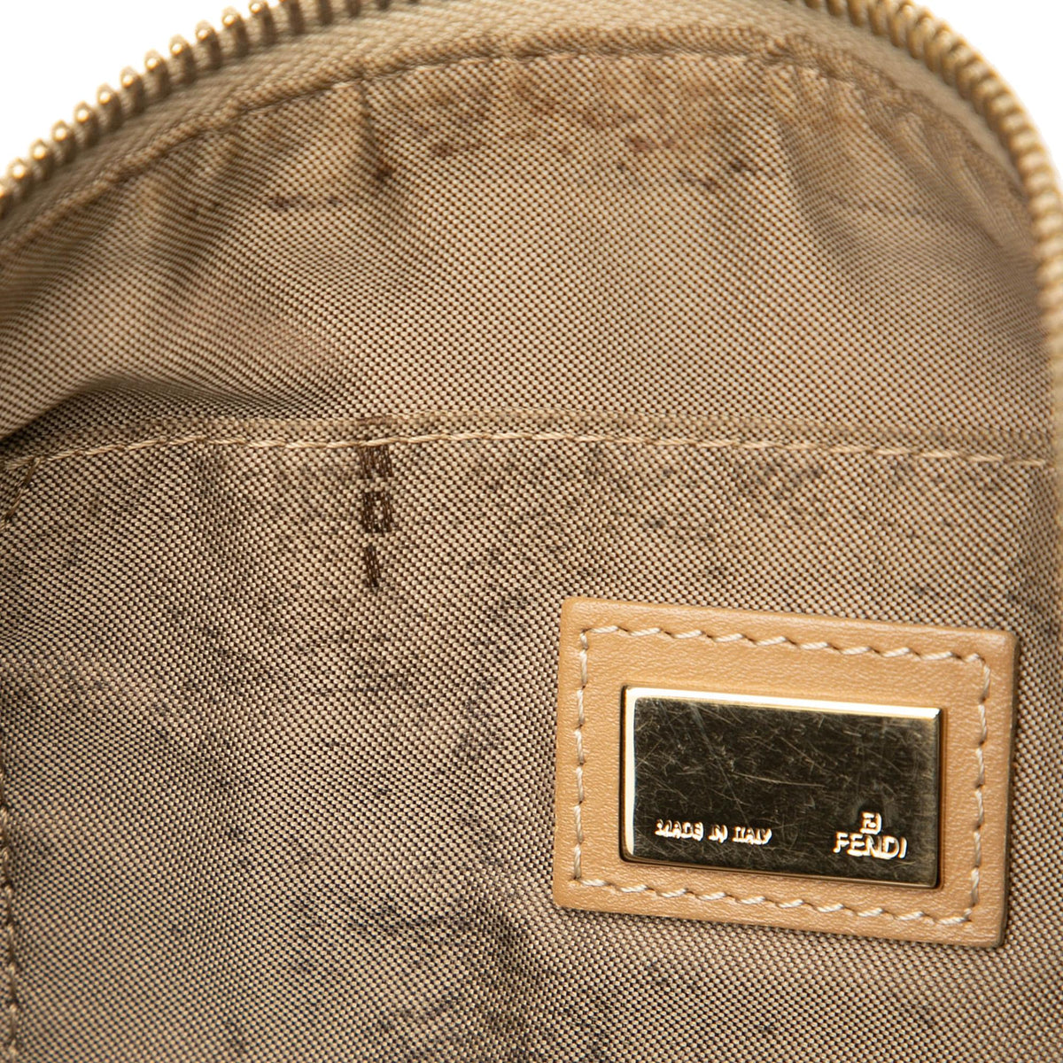 Fendi Zucchino Canvas Pochette