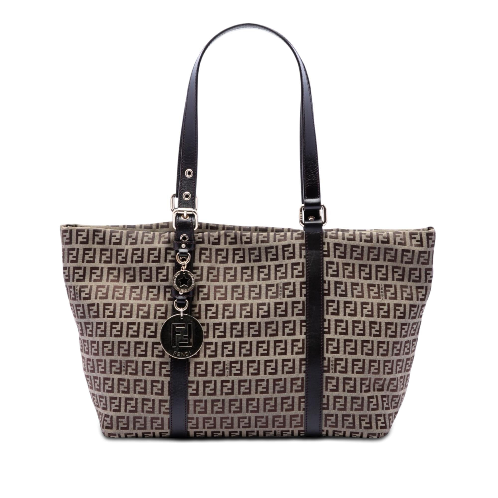 Fendi Zucchino Canvas Superstar Tote