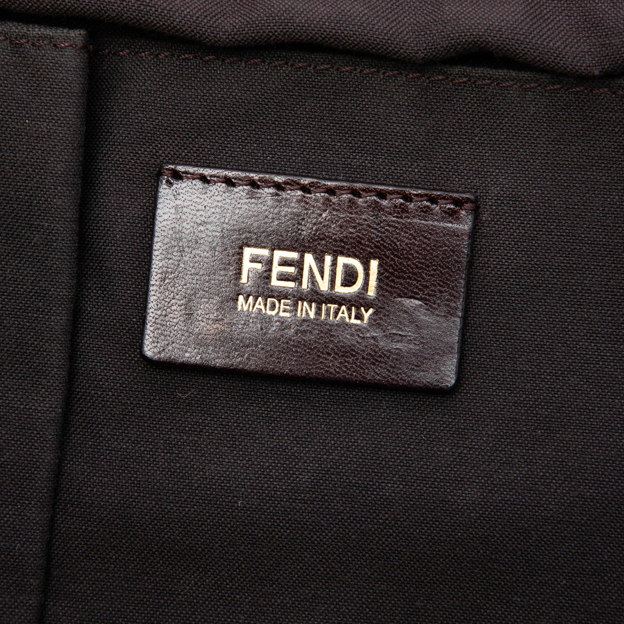 Fendi Zucchino Canvas Superstar Tote