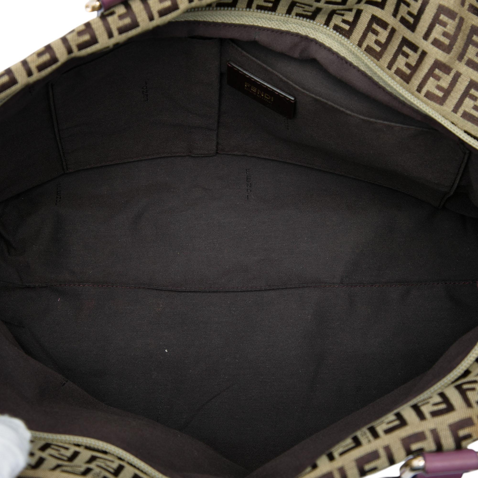 Fendi Zucchino Canvas Superstar Tote