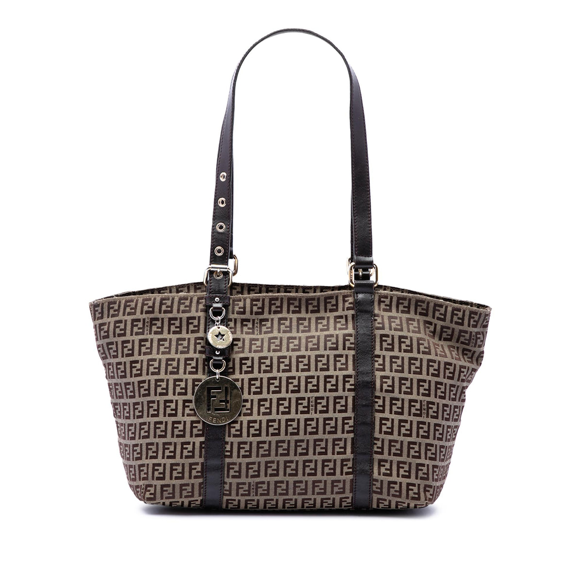 Fendi Zucchino Canvas Superstar Tote