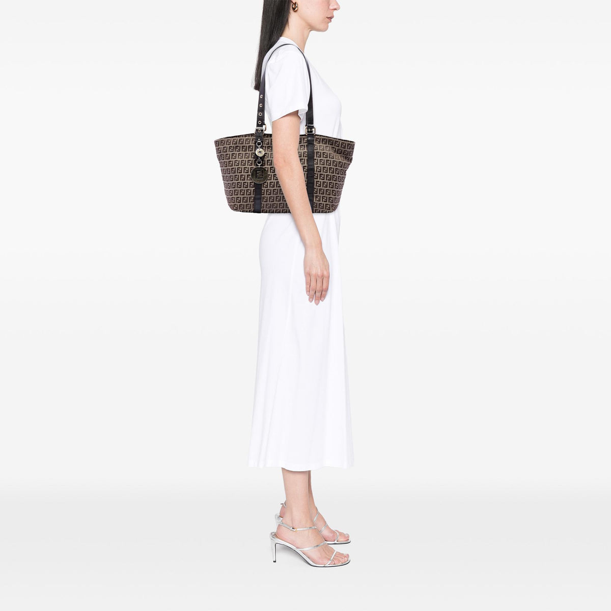 Fendi Zucchino Canvas Superstar Tote