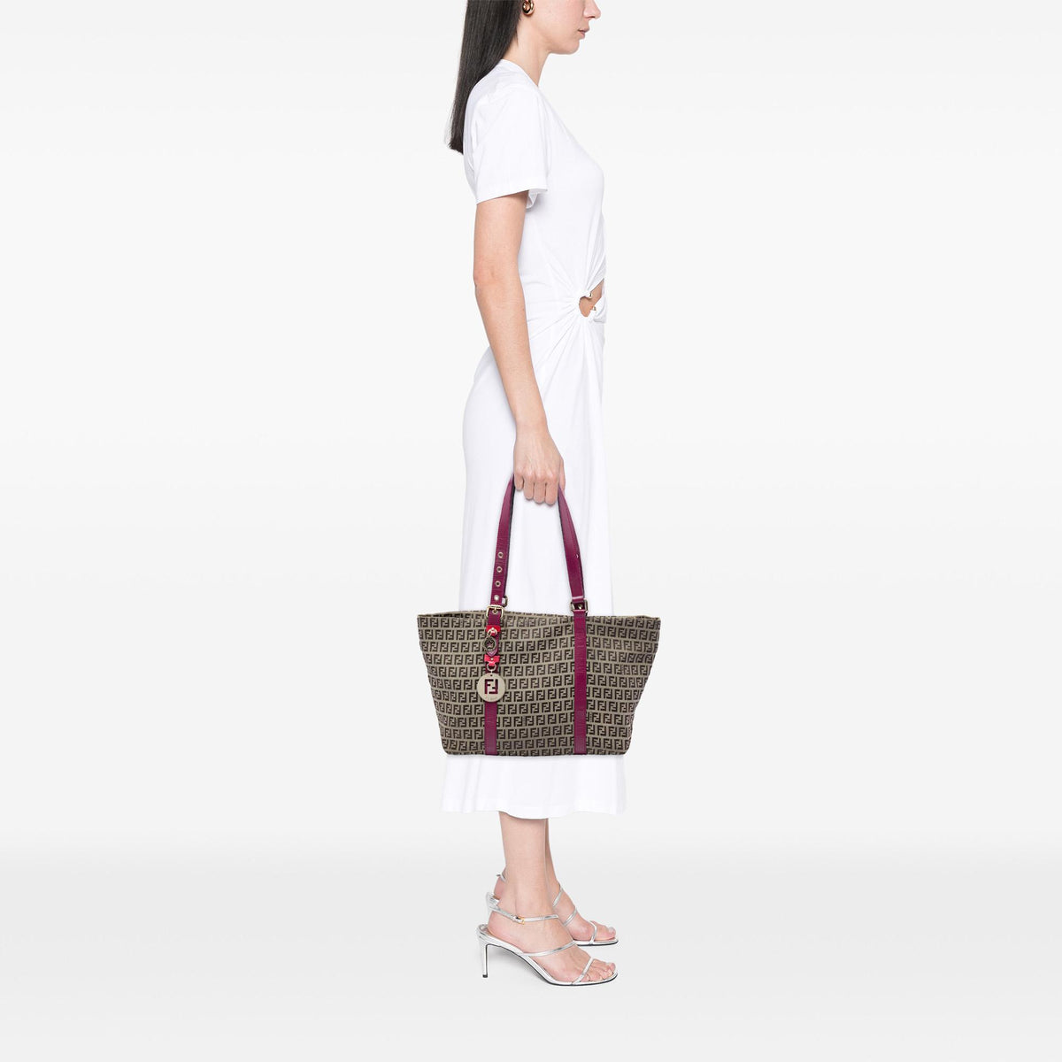 Fendi Zucchino Canvas Superstar Tote