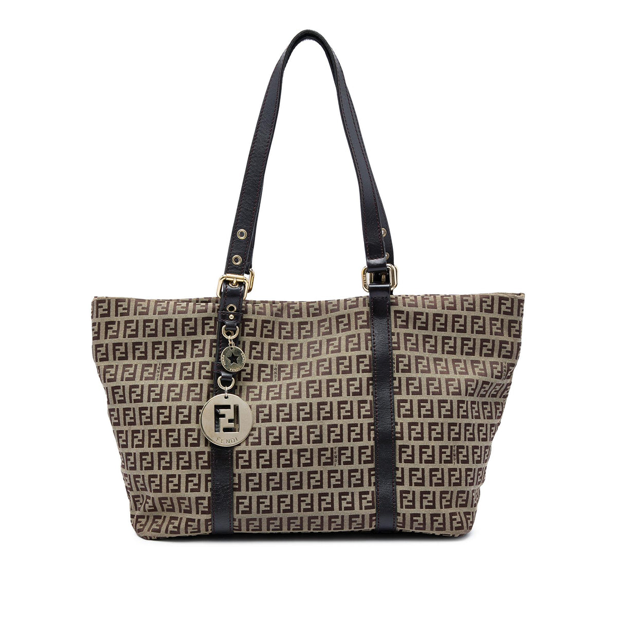 Fendi Zucchino Canvas Superstar Tote