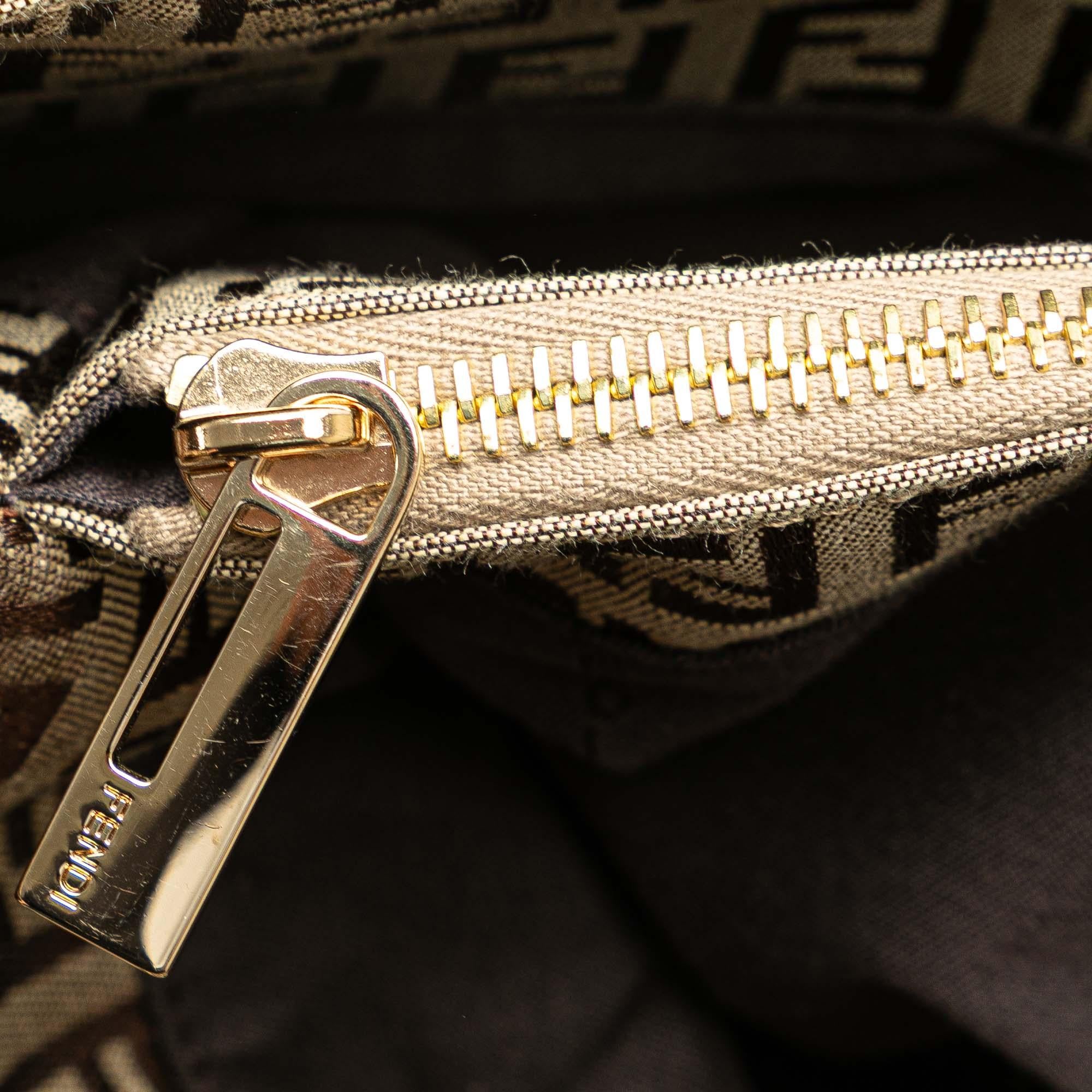 Fendi Zucchino Canvas Tote