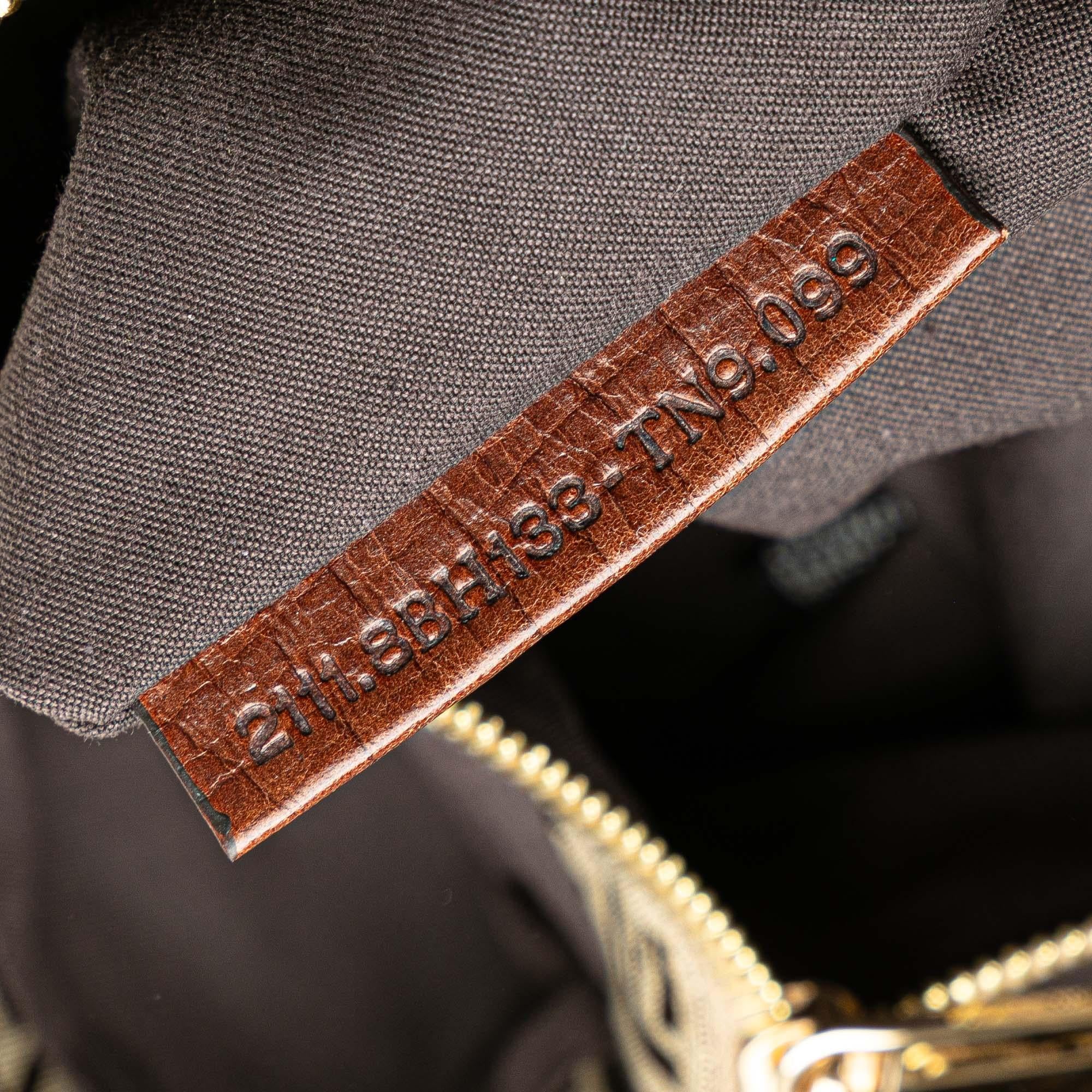 Fendi Zucchino Canvas Tote