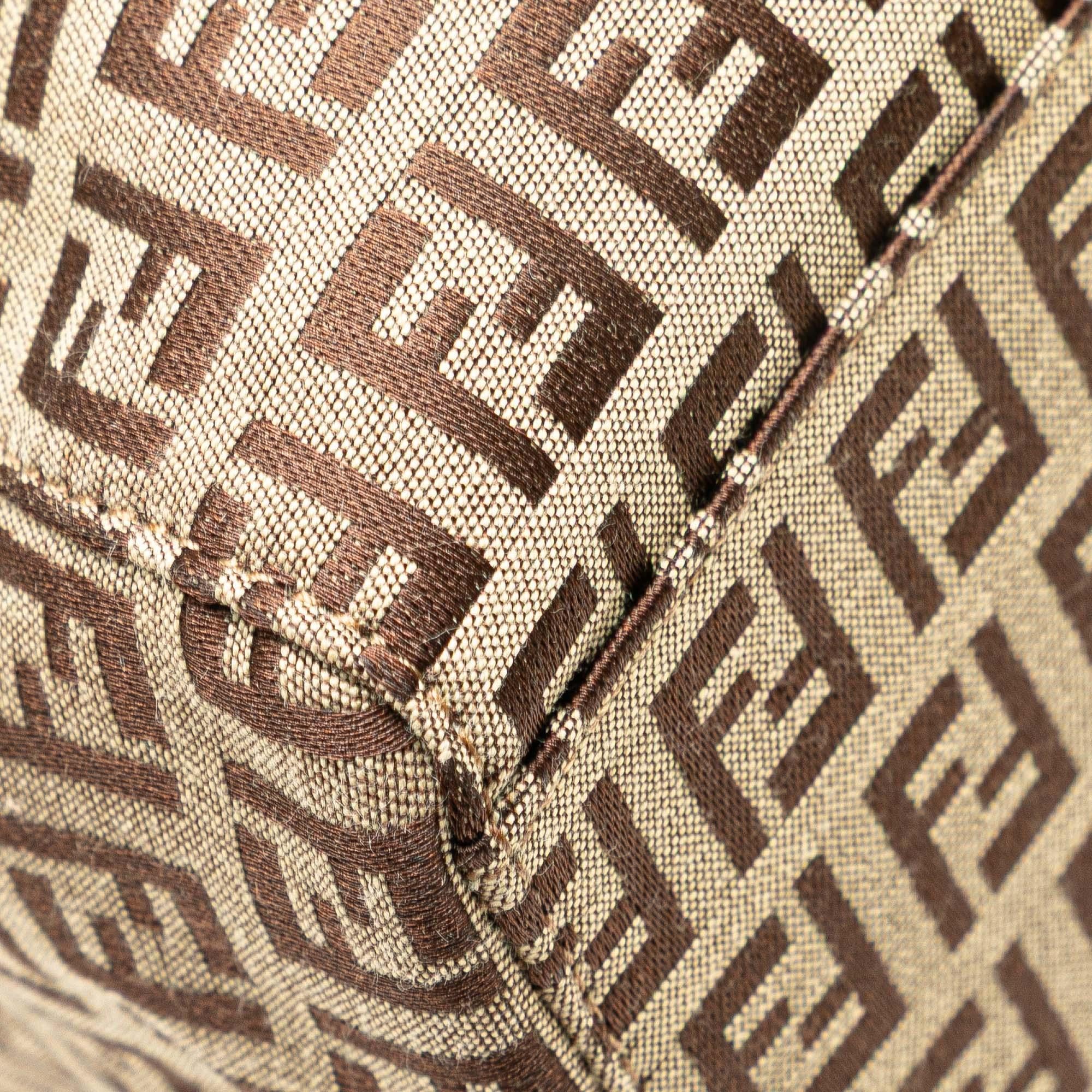 Fendi Zucchino Canvas Tote