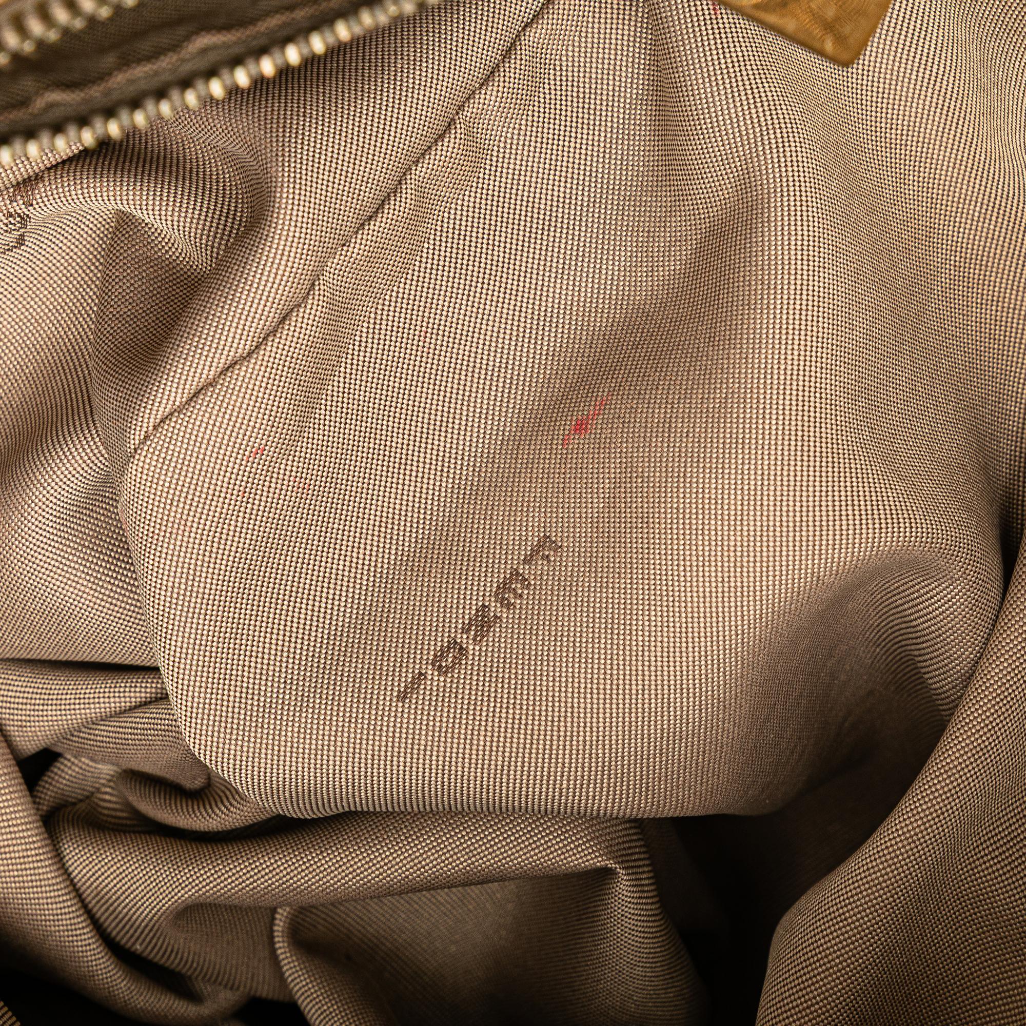 Fendi Zucchino Canvas Tote