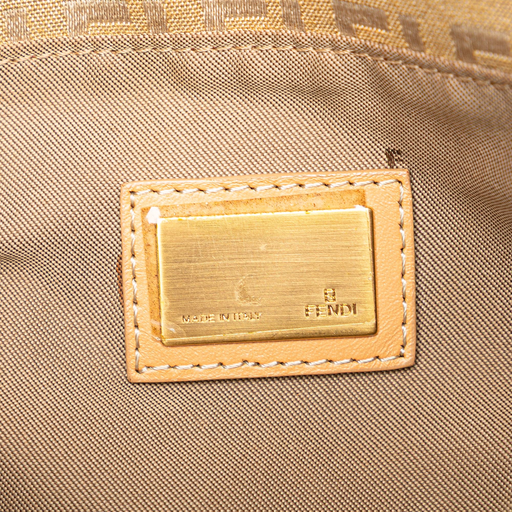 Fendi Zucchino Canvas Tote