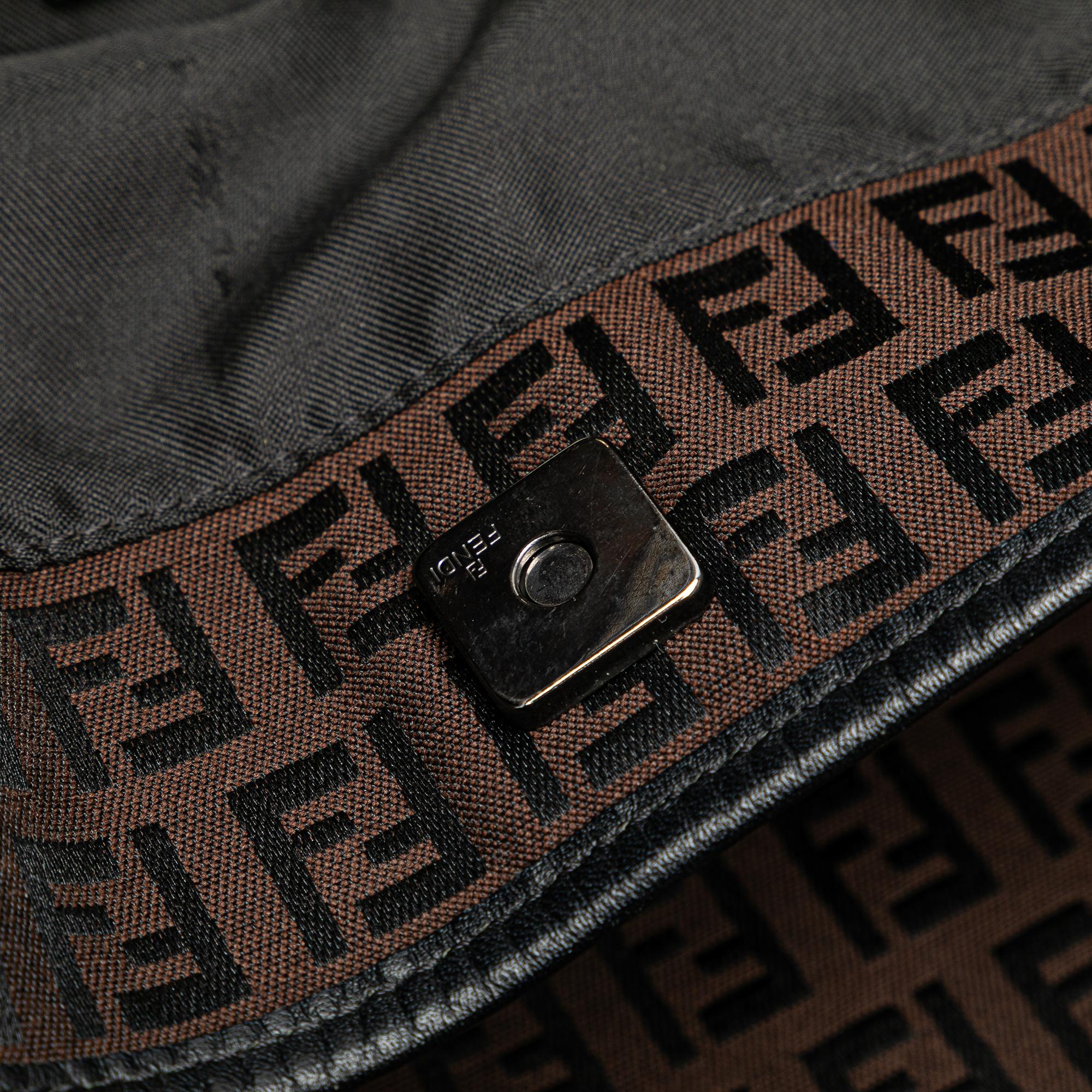 Fendi Zucchino Canvas Tote