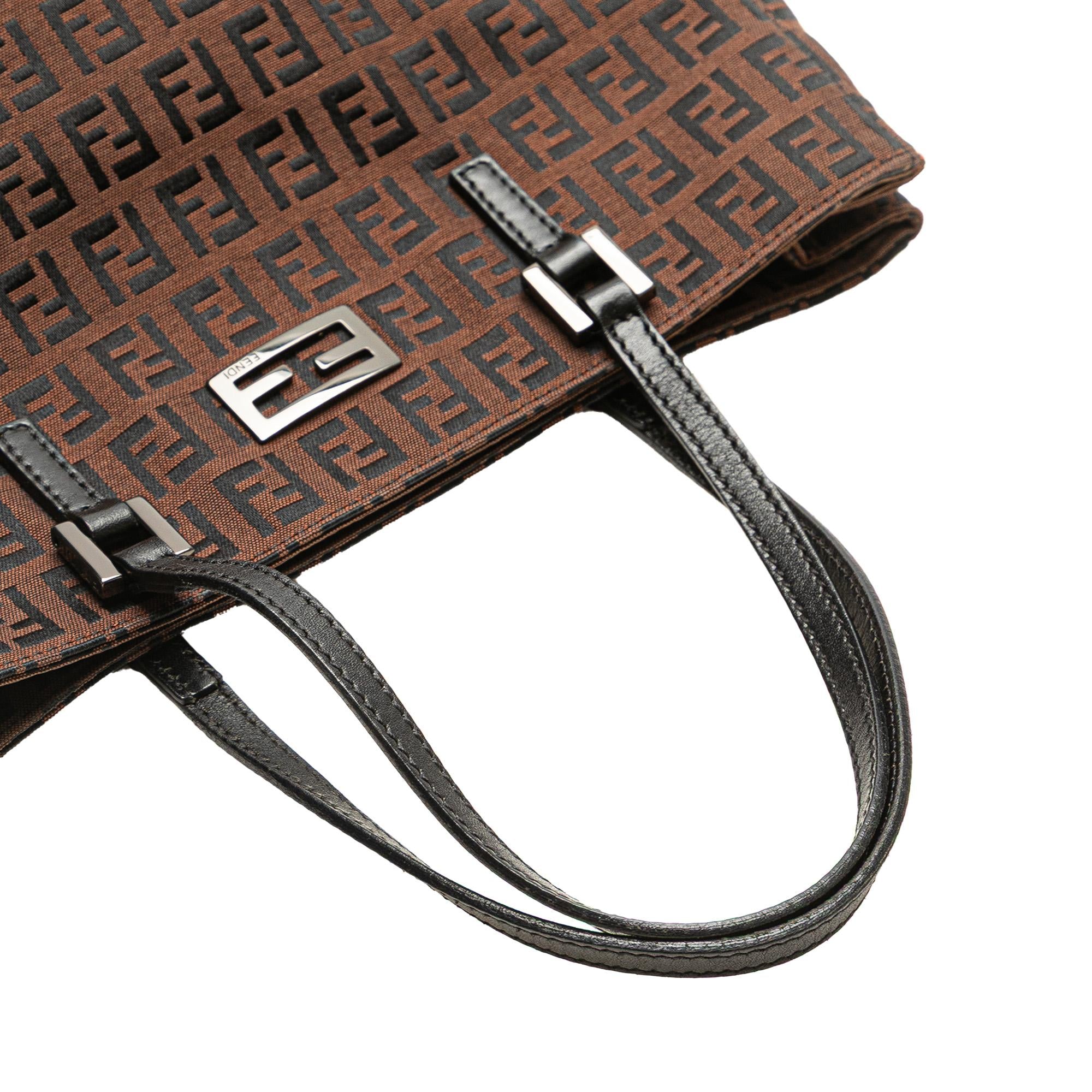 Fendi Zucchino Canvas Tote