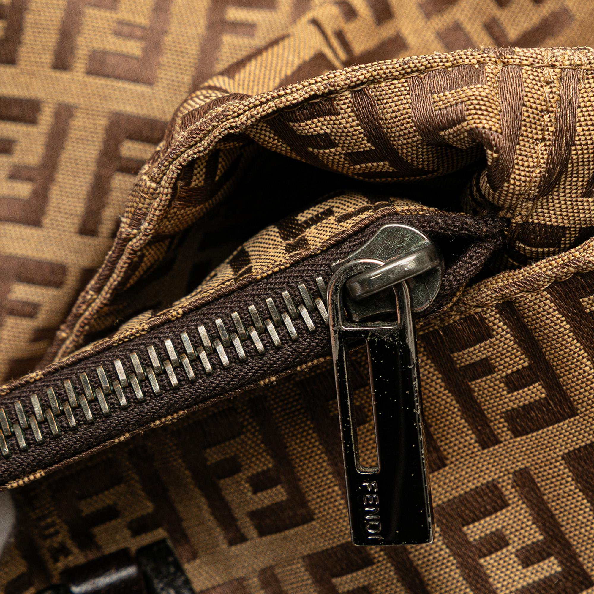 Fendi Zucchino Canvas Tote