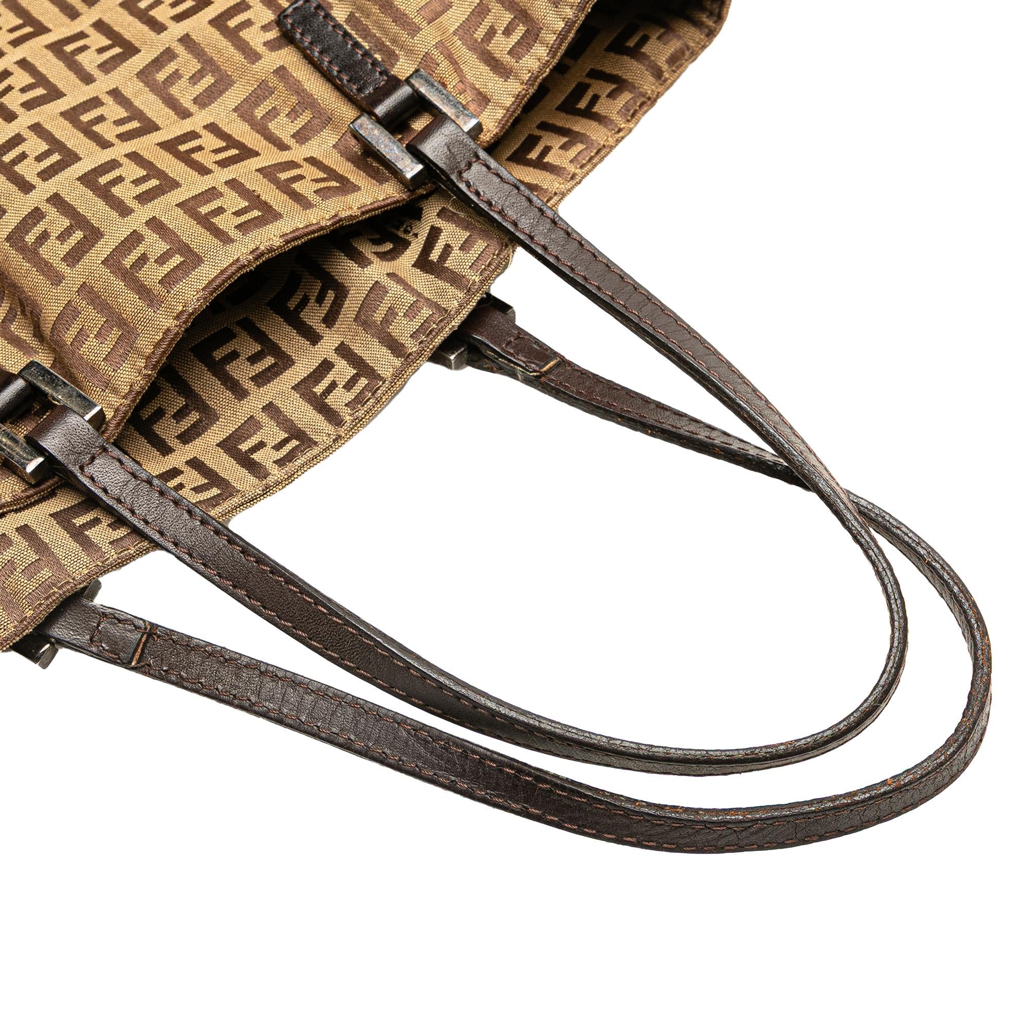 Fendi Zucchino Canvas Tote