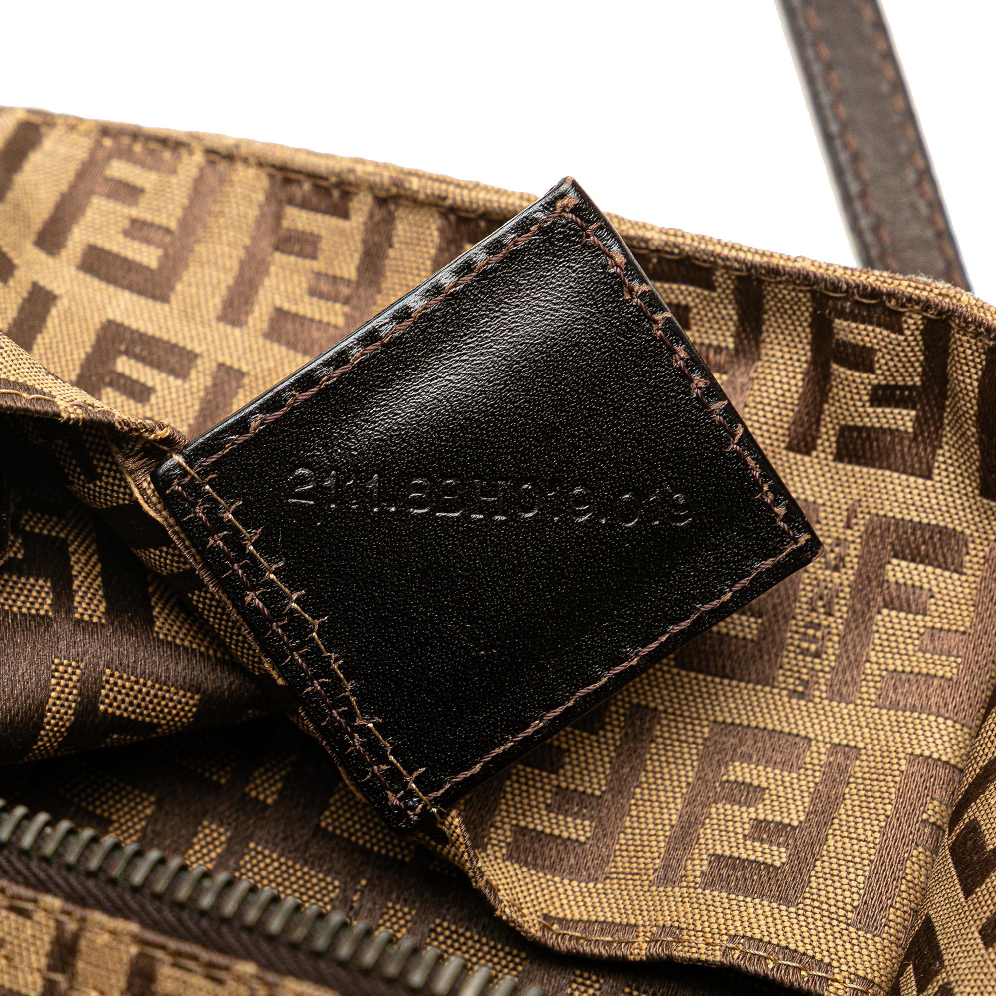 Fendi Zucchino Canvas Tote