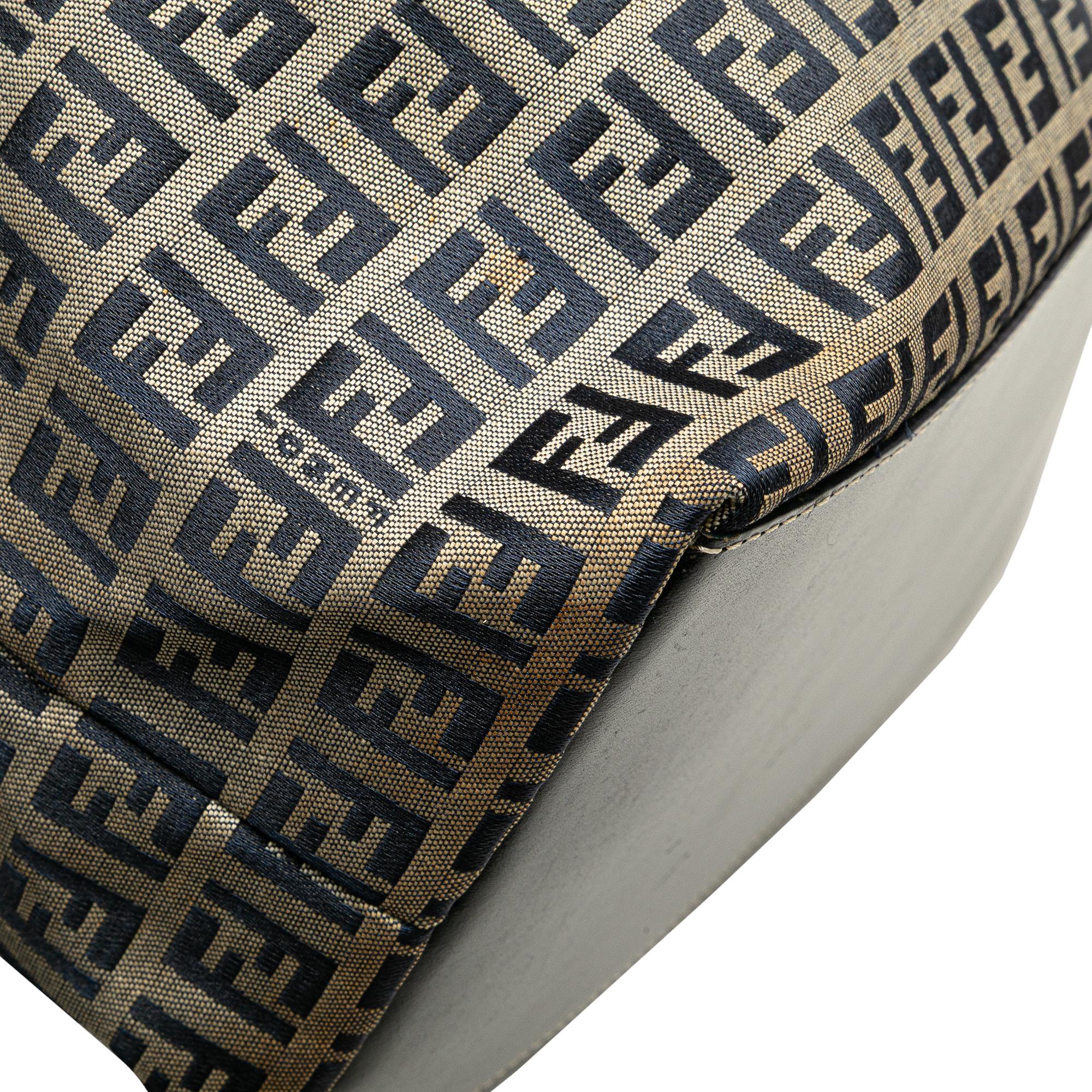 Fendi Zucchino Canvas Tote