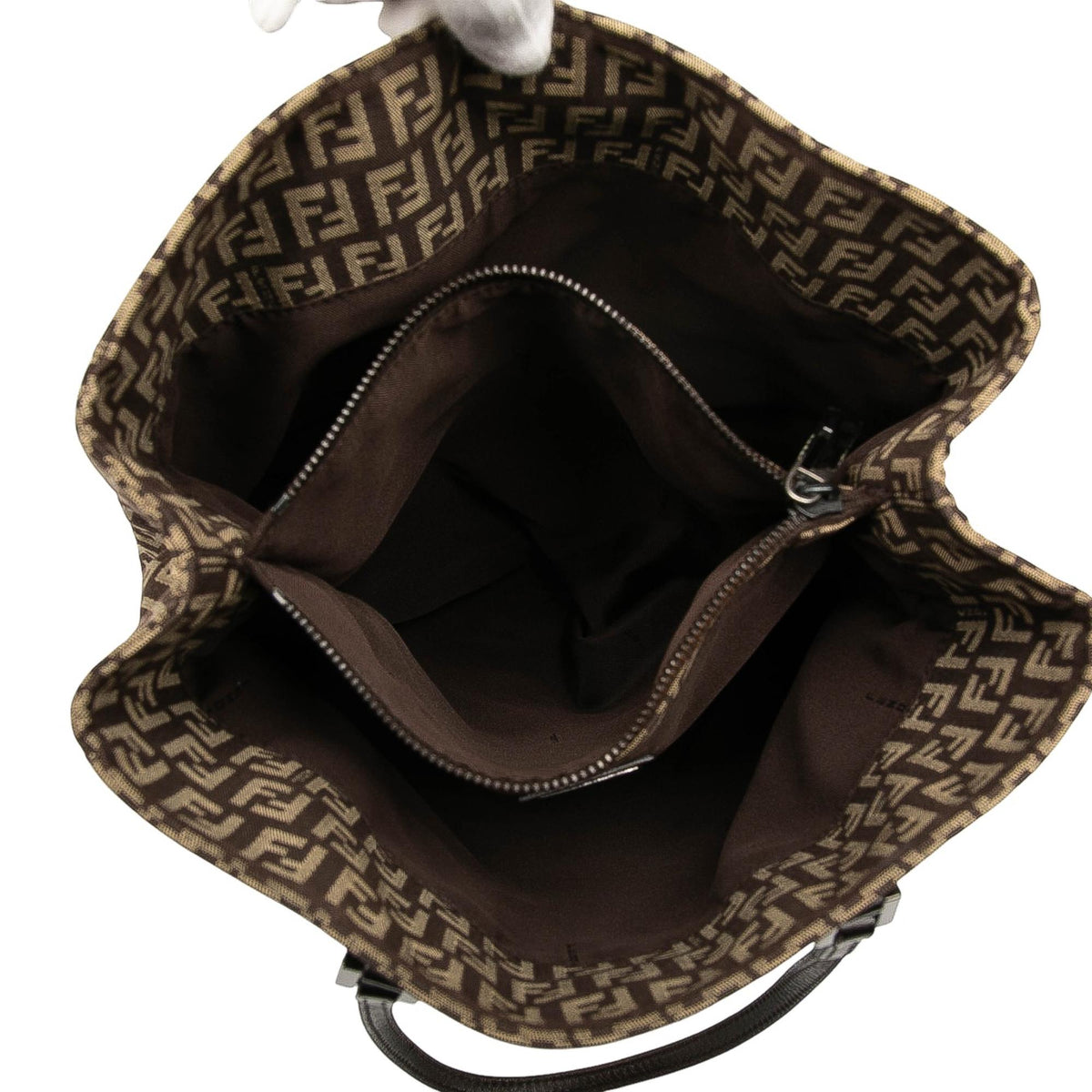 Fendi Zucchino Canvas Tote