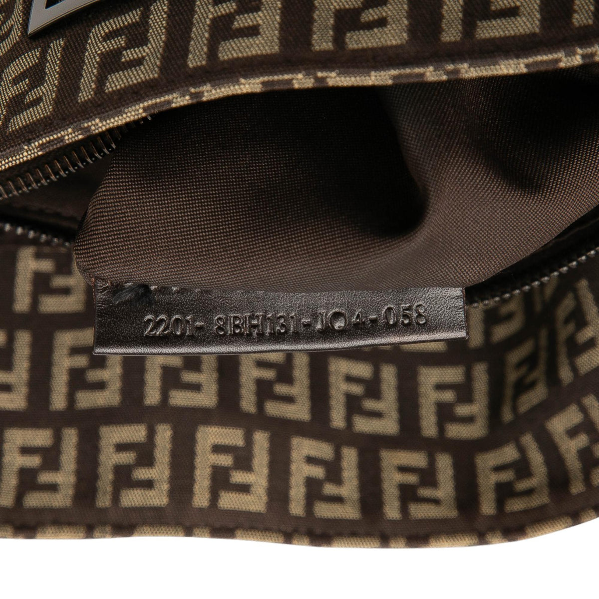 Fendi Zucchino Canvas Tote