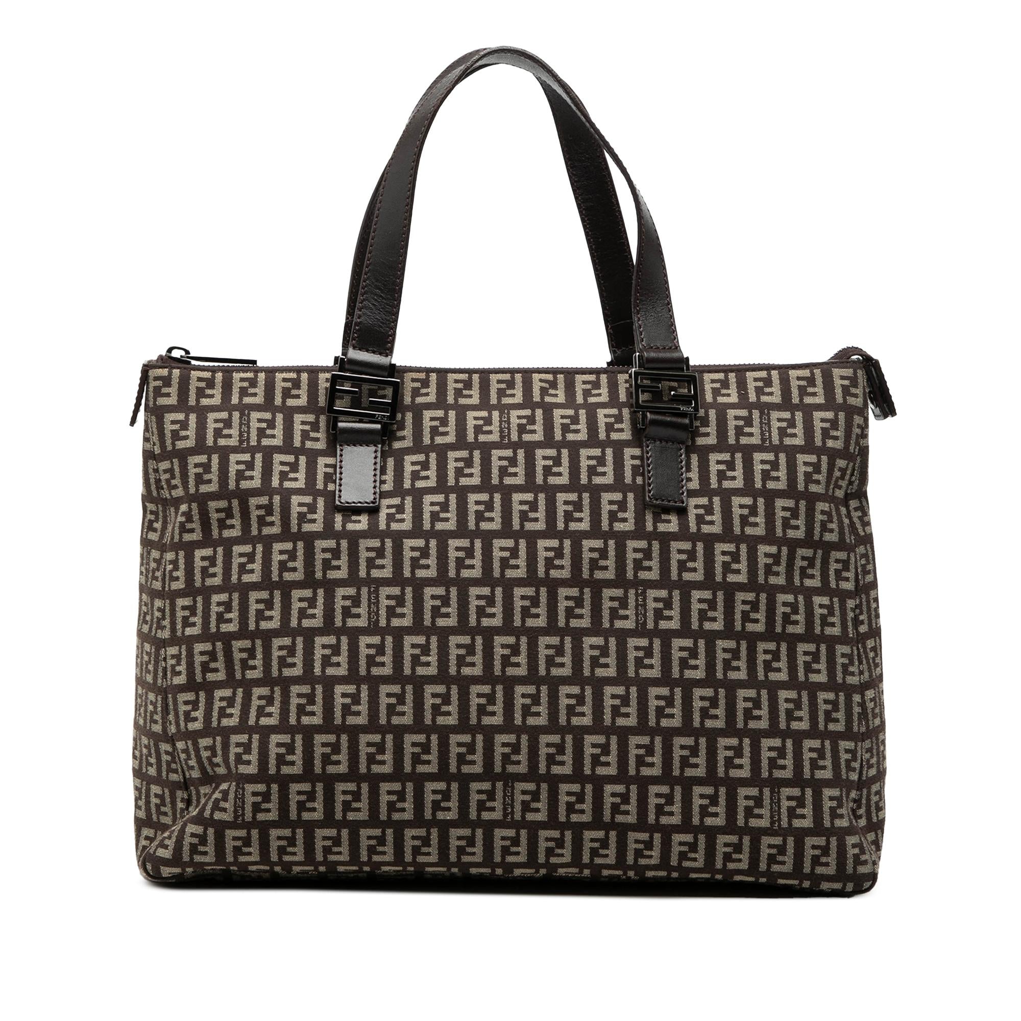 Fendi Zucchino Canvas Tote