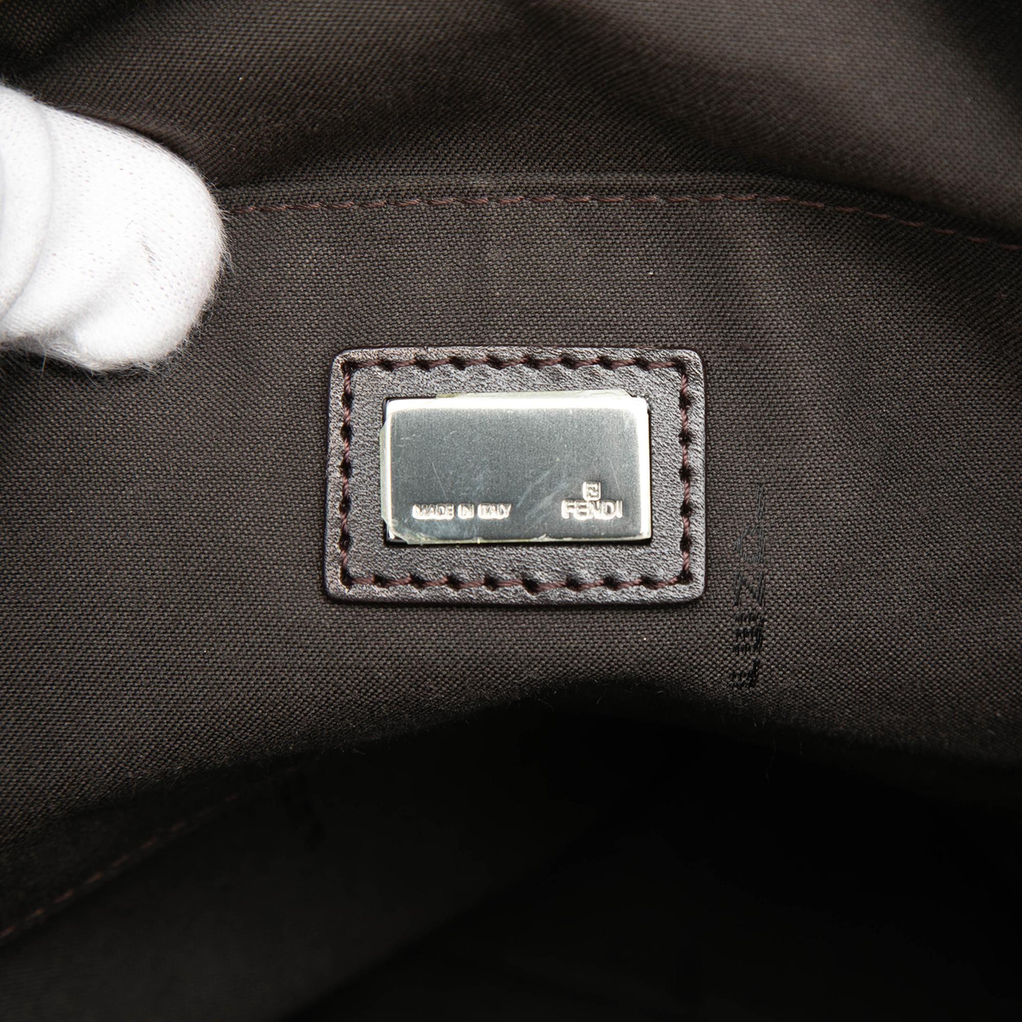 Fendi Zucchino Canvas Tote