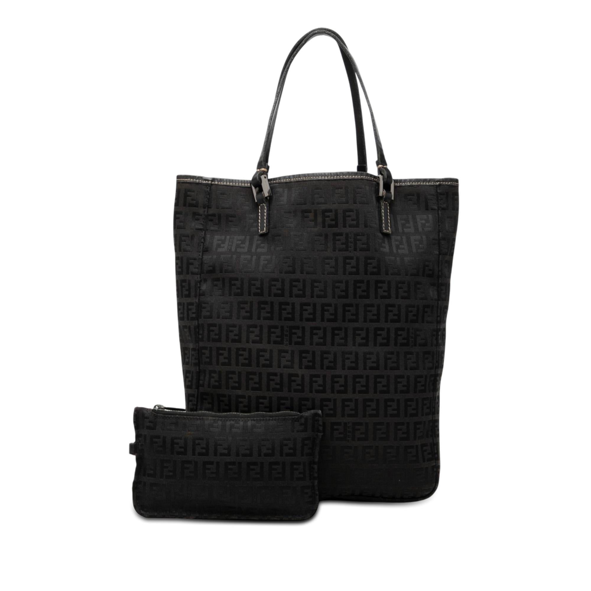 Fendi Zucchino Canvas Tote