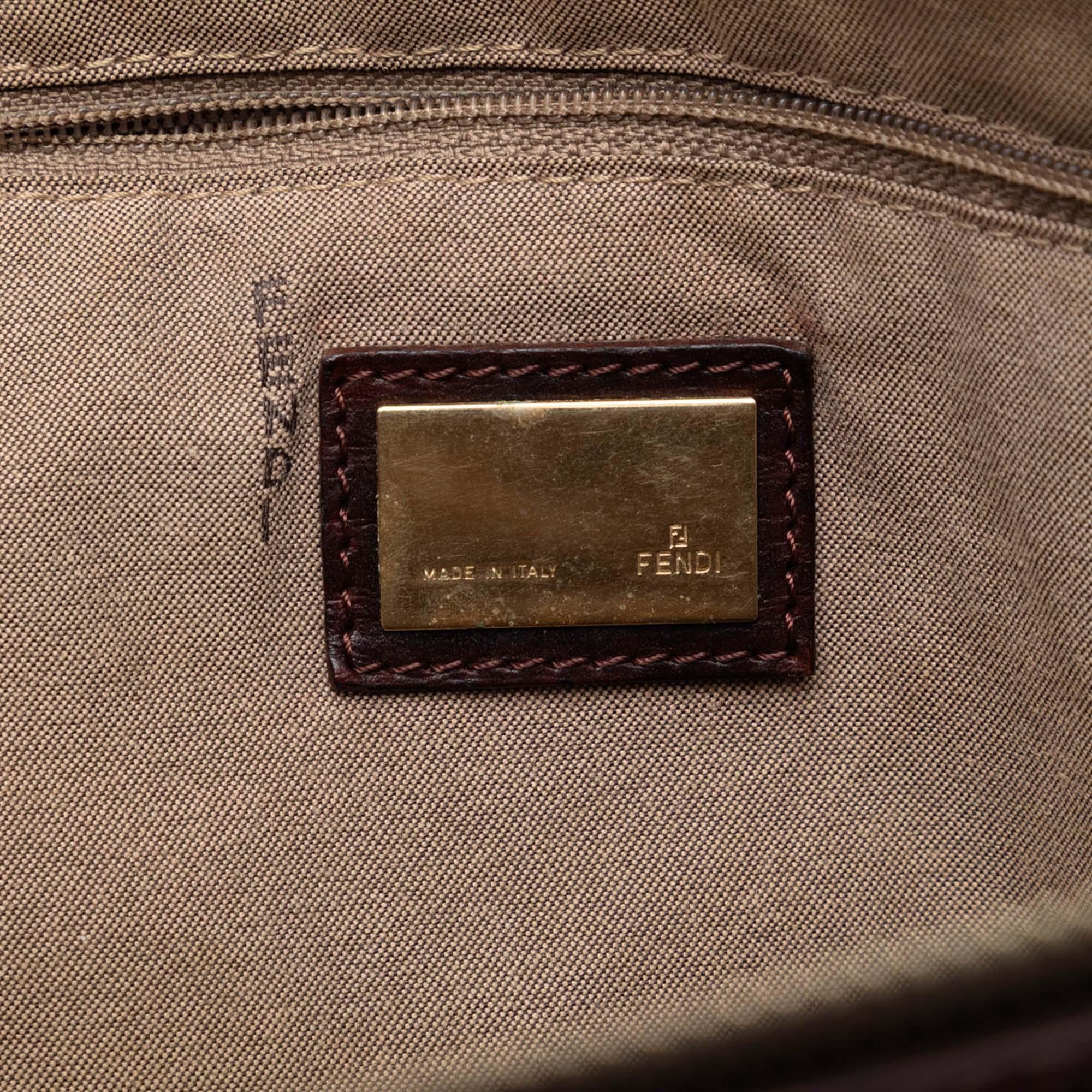 Fendi Zucchino Canvas Tote