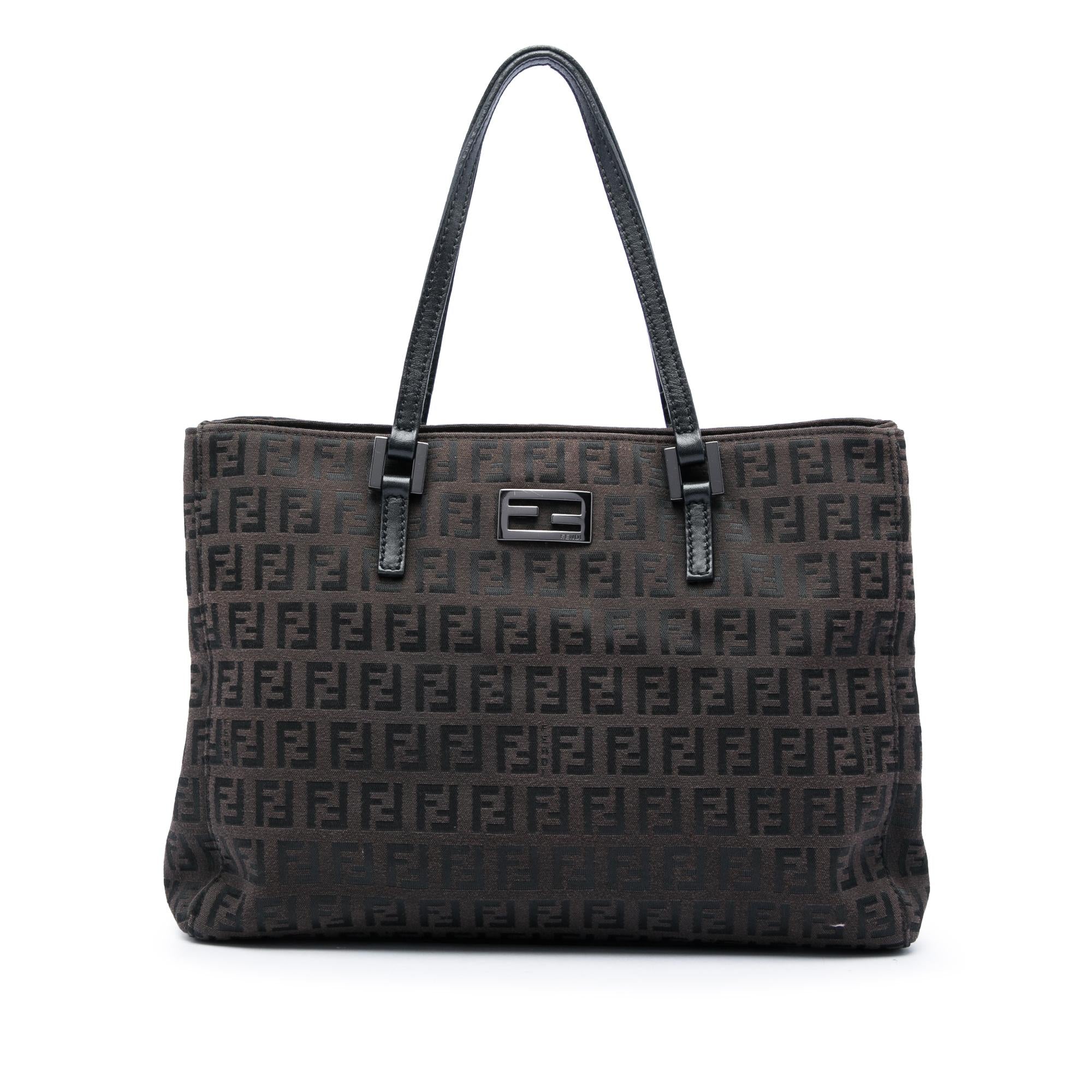 Fendi Zucchino Canvas Tote