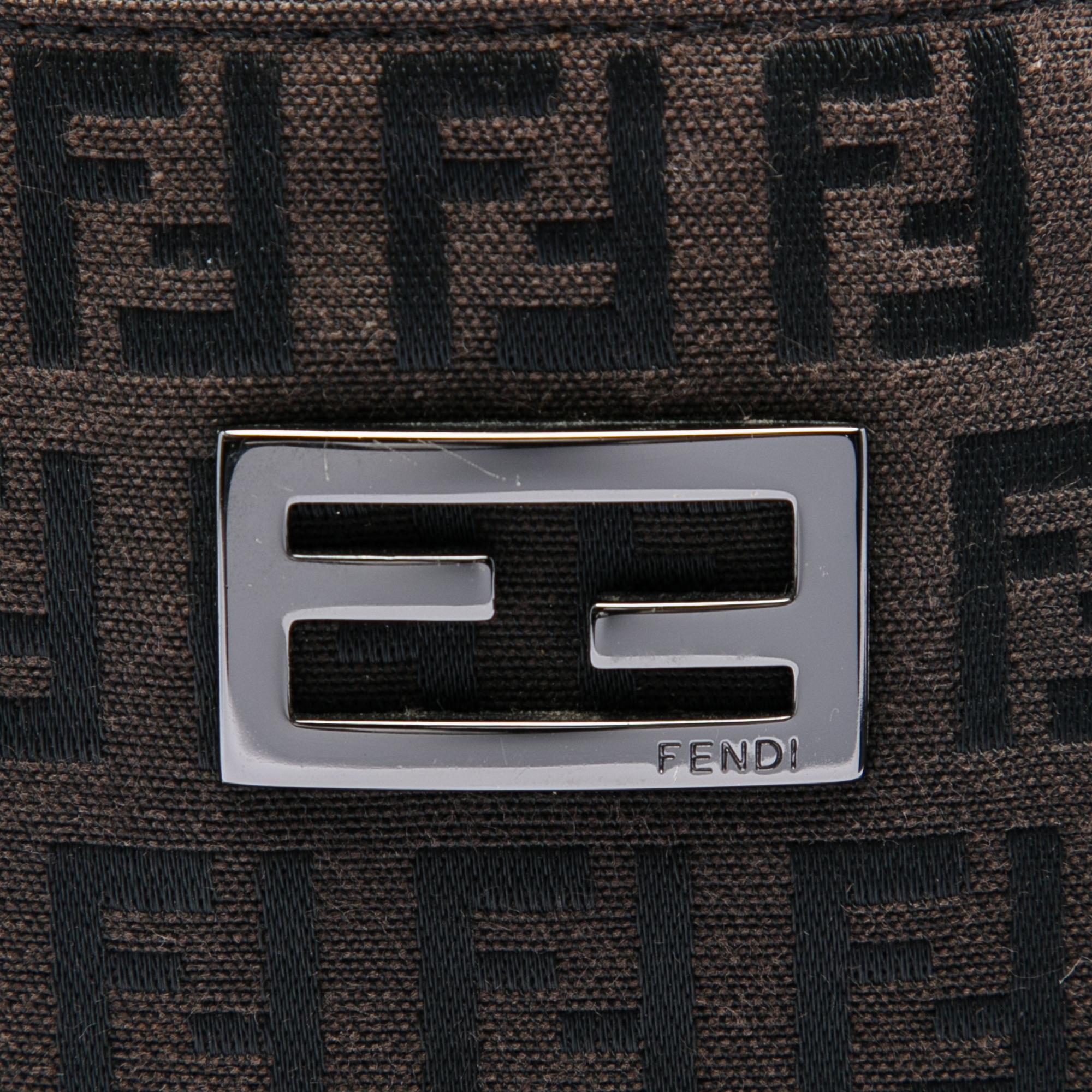Fendi Zucchino Canvas Tote