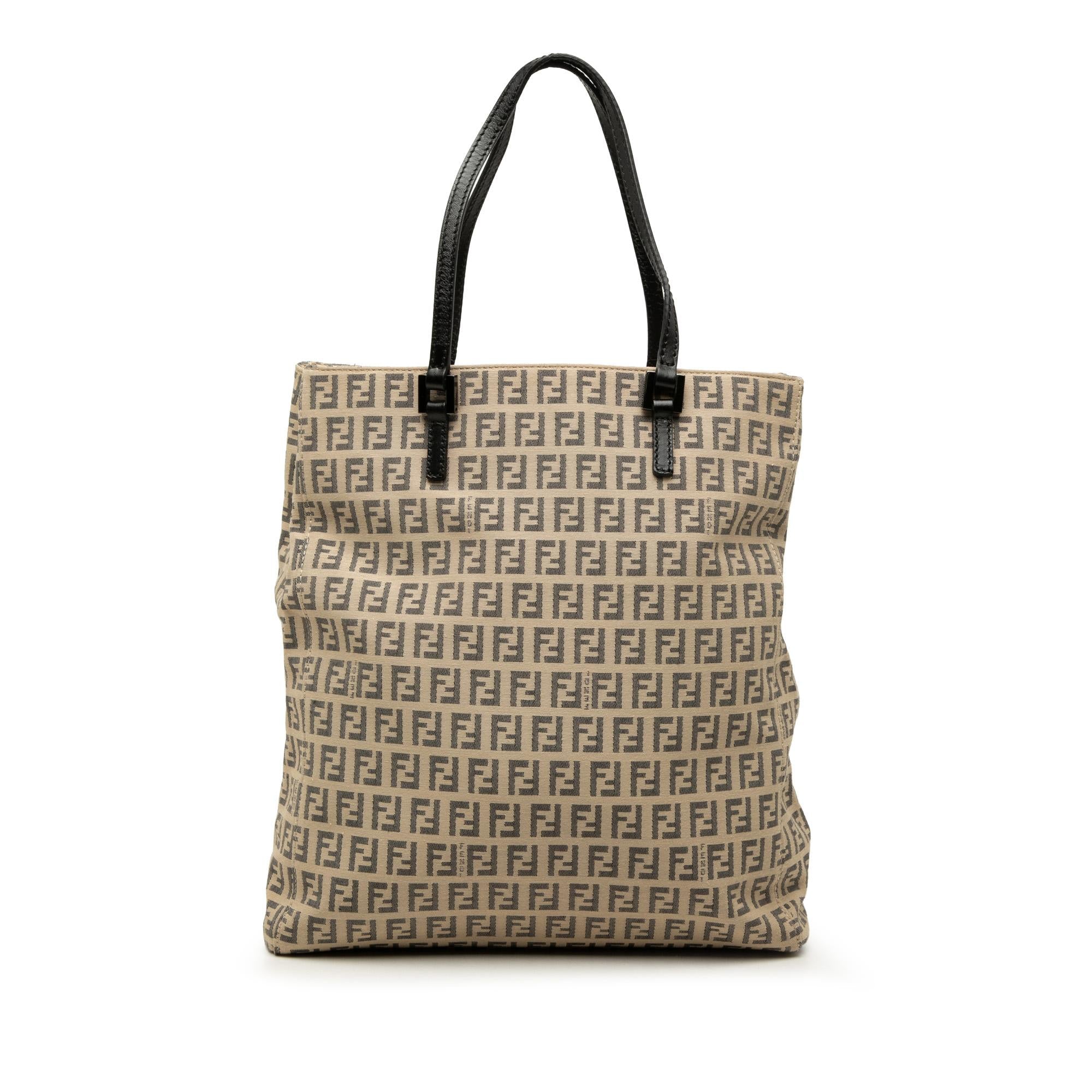 Fendi Zucchino Canvas Tote