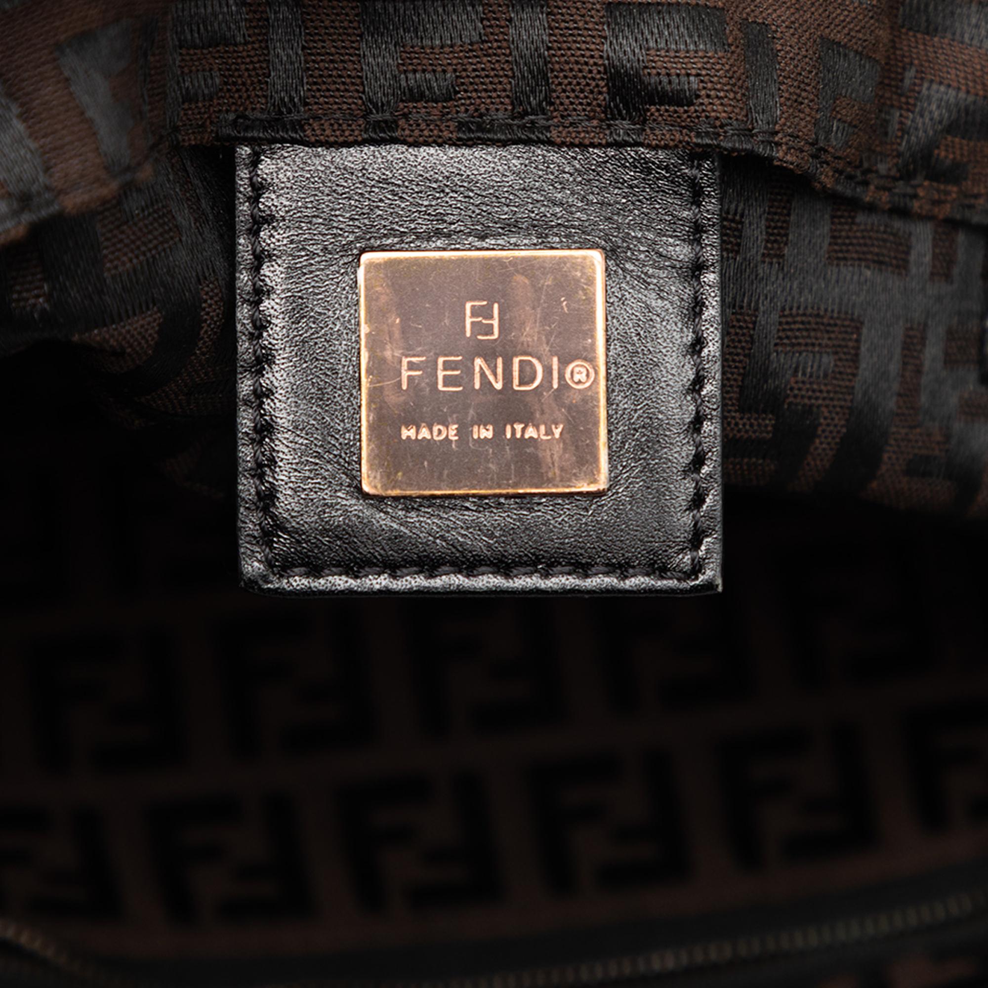 Fendi Zucchino Canvas Tote