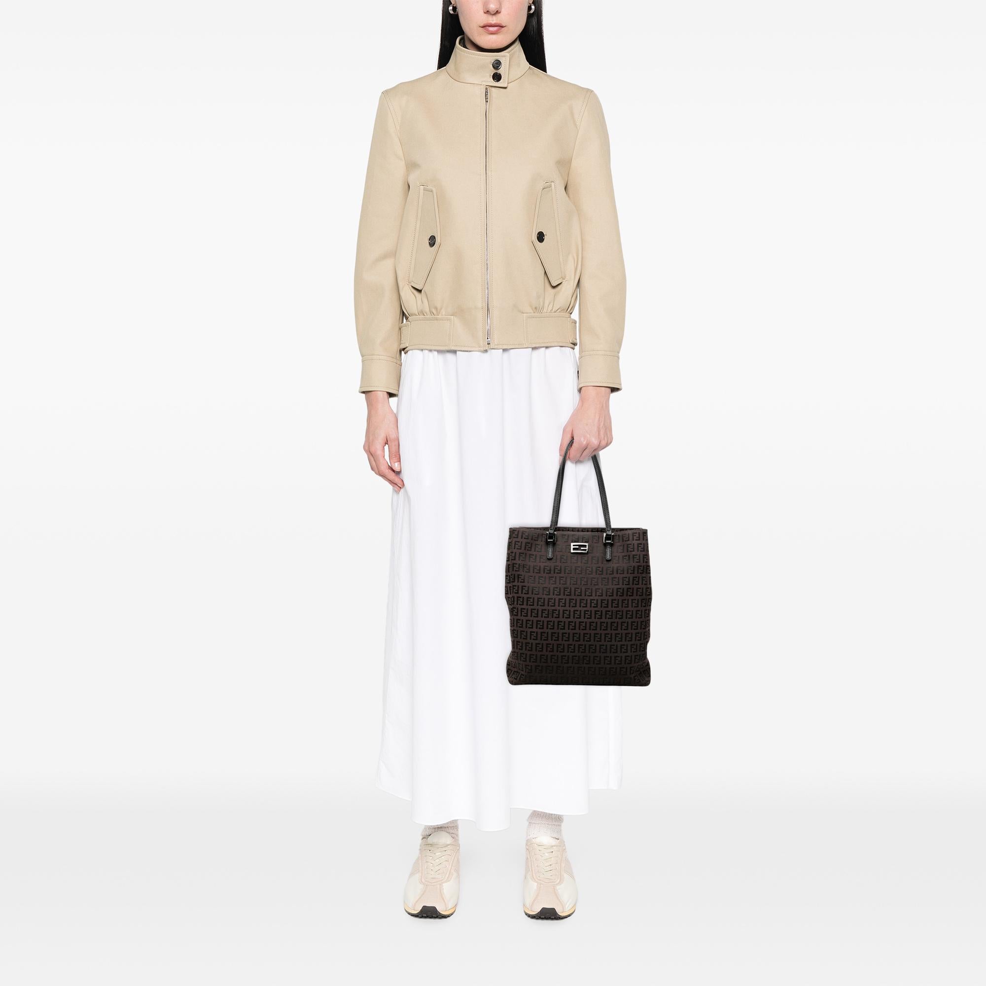 Fendi Zucchino Canvas Tote