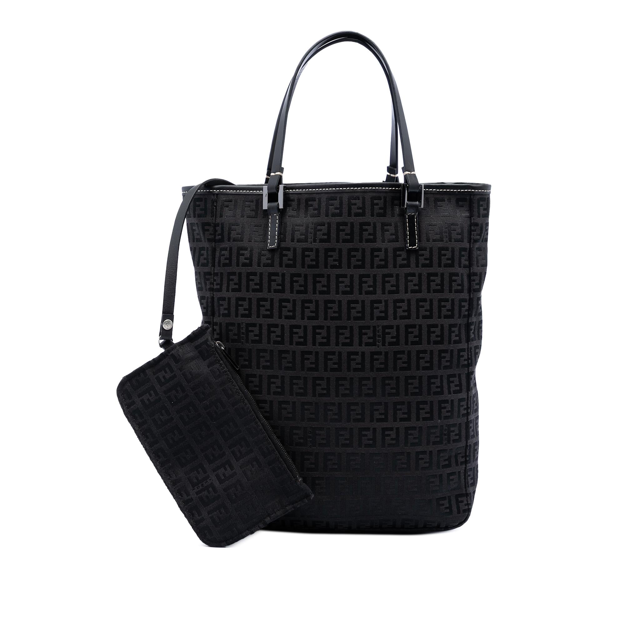 Fendi Zucchino Canvas Tote