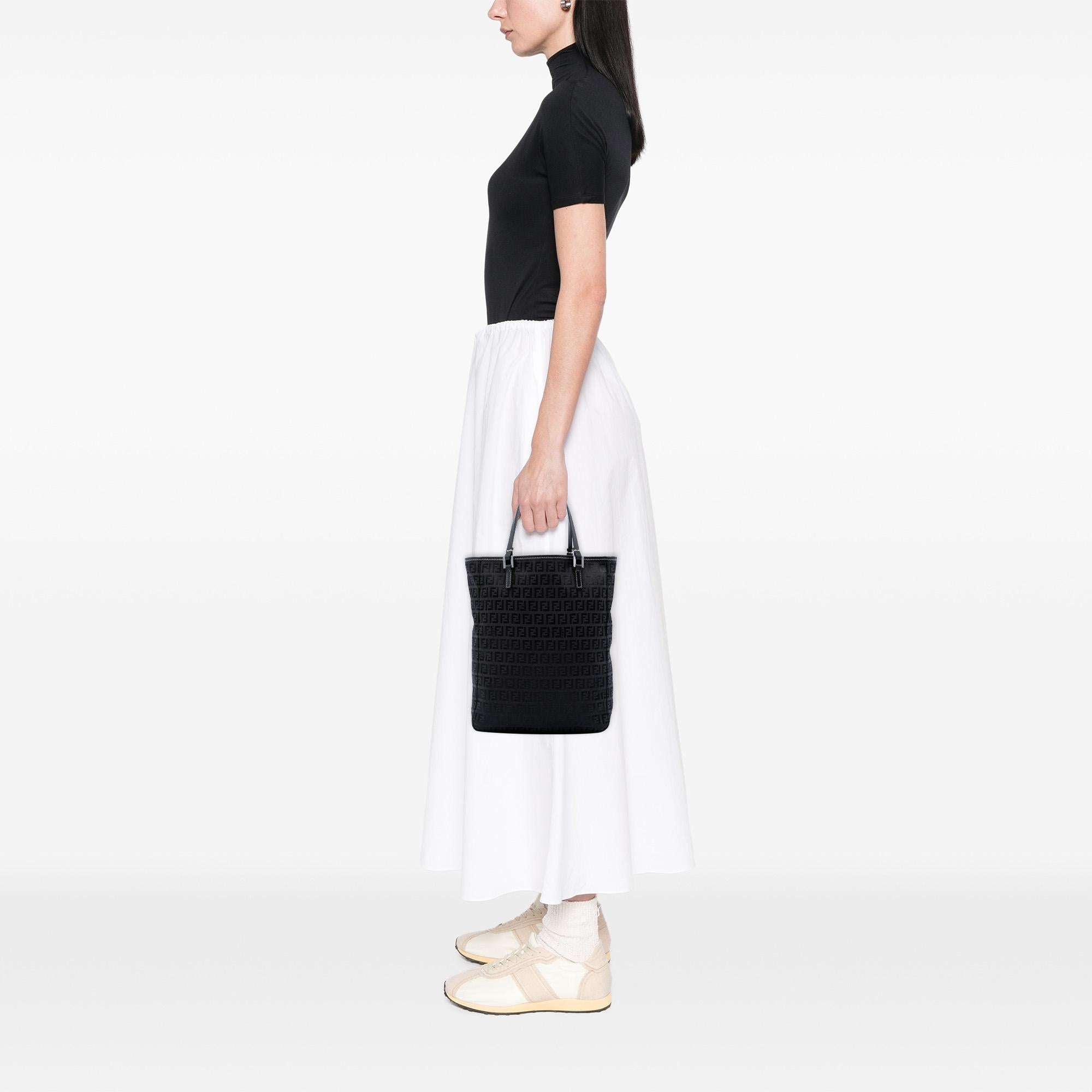 Fendi Zucchino Canvas Tote