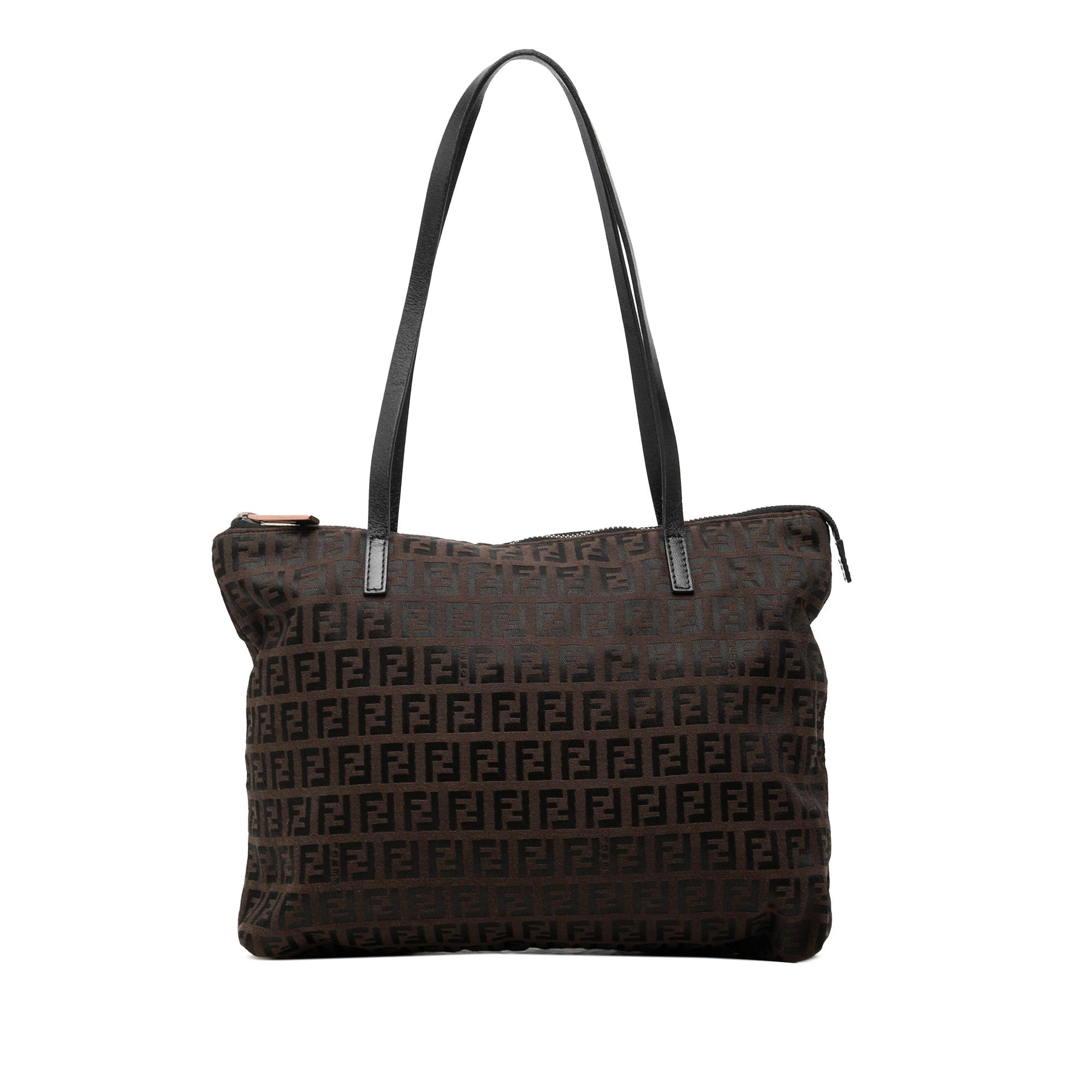 Fendi Zucchino Canvas Tote